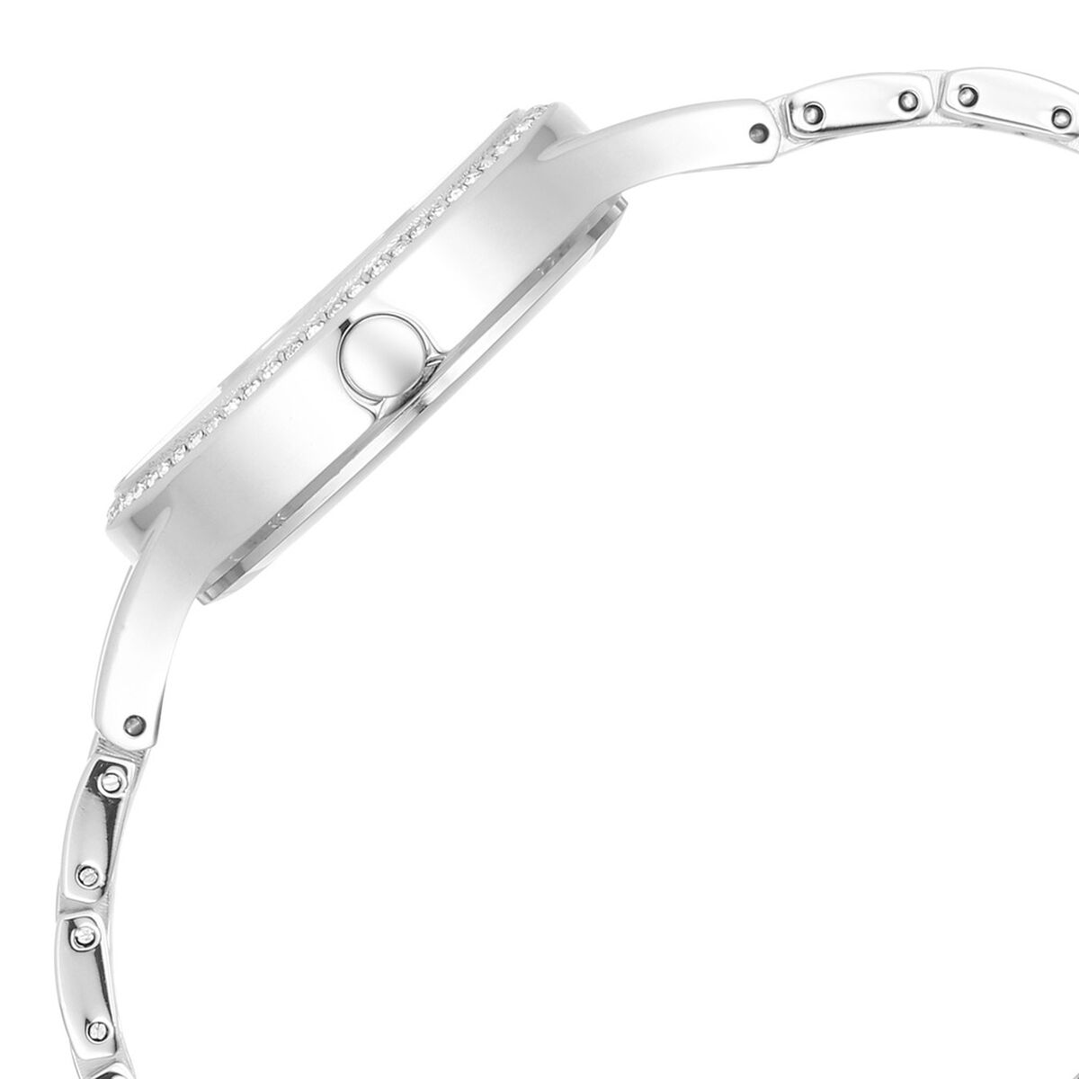 Titan Raga Showstopper Quartz Analog Mother Of Pearl Dial Silver Metal Strap Watch For Women 4