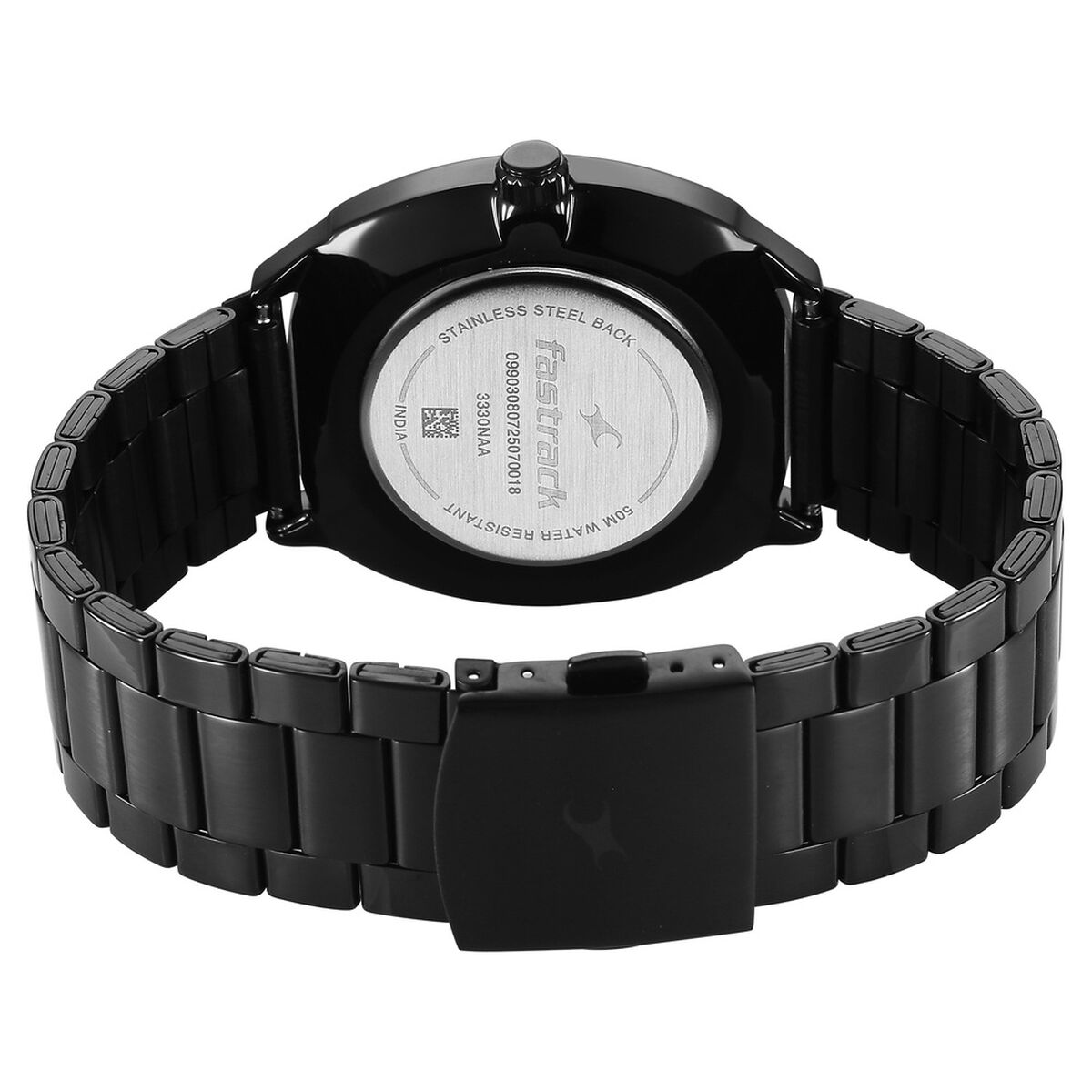 Fastrack Tick Tock Quartz Multifunction Brown Dial Stainless Steel Strap Watch For Guys 5