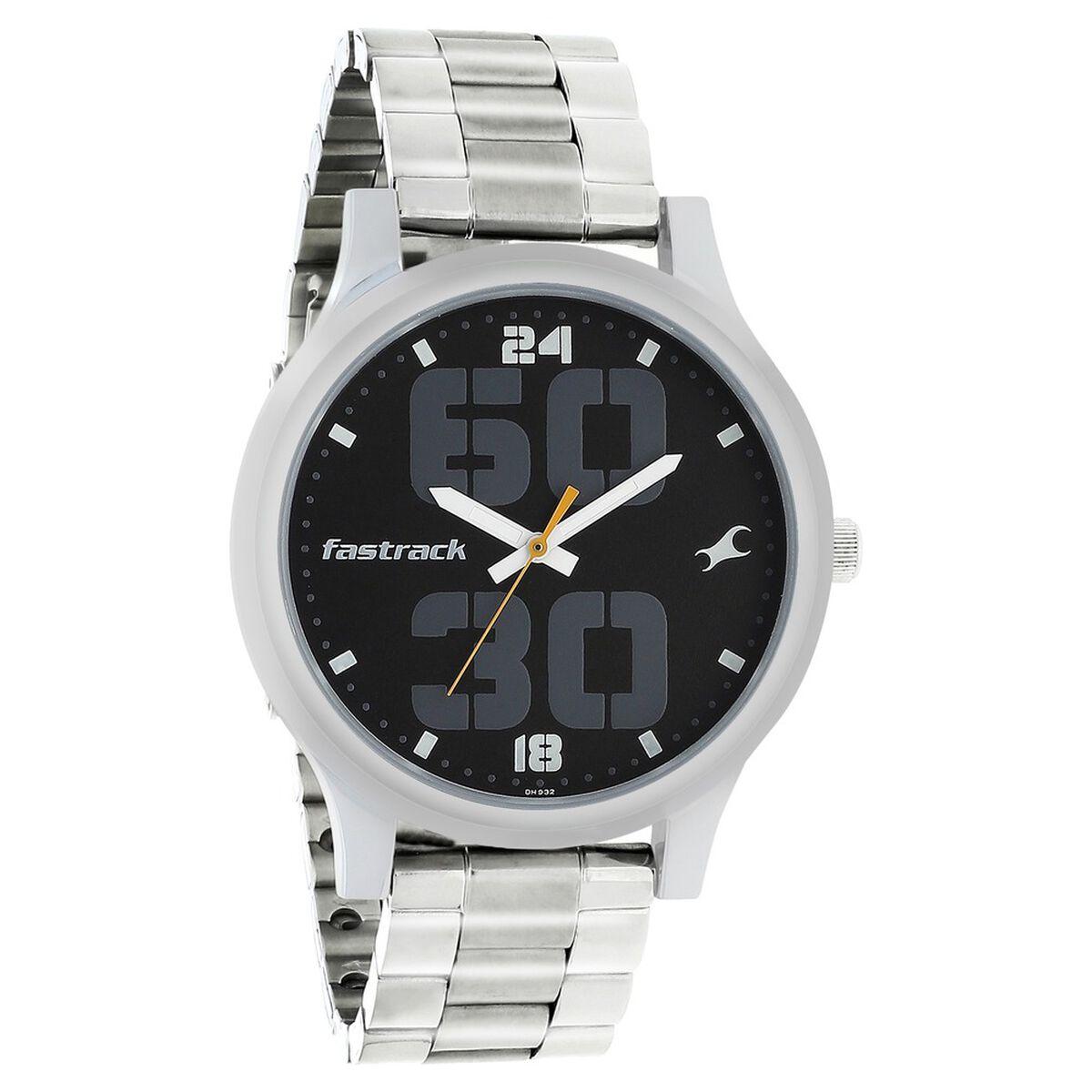 Fastrack Bold Quartz Analog Black Dial Stainless Steel Strap Watch for Guys 2