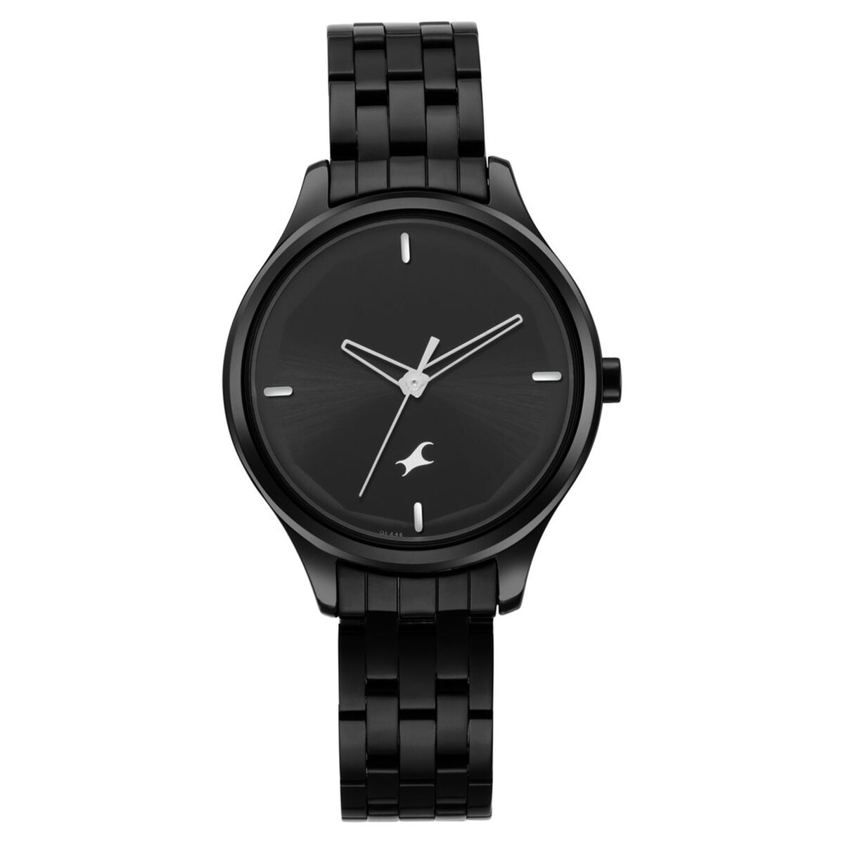 Fastrack Stunners Quartz Analog Black Dial Metal Strap Watch for Girls 3