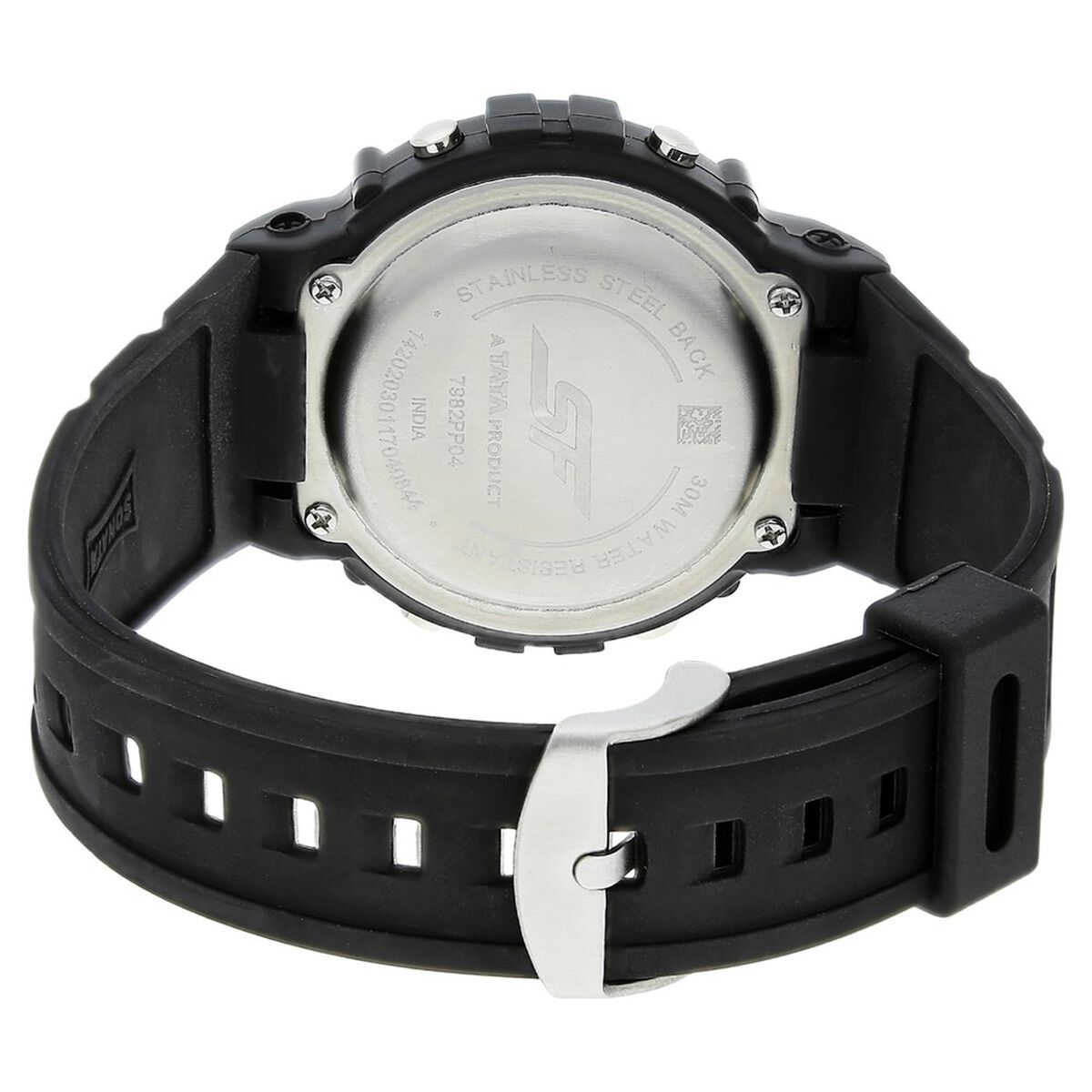SF Digital Dial Plastic Strap Watch for Men 4