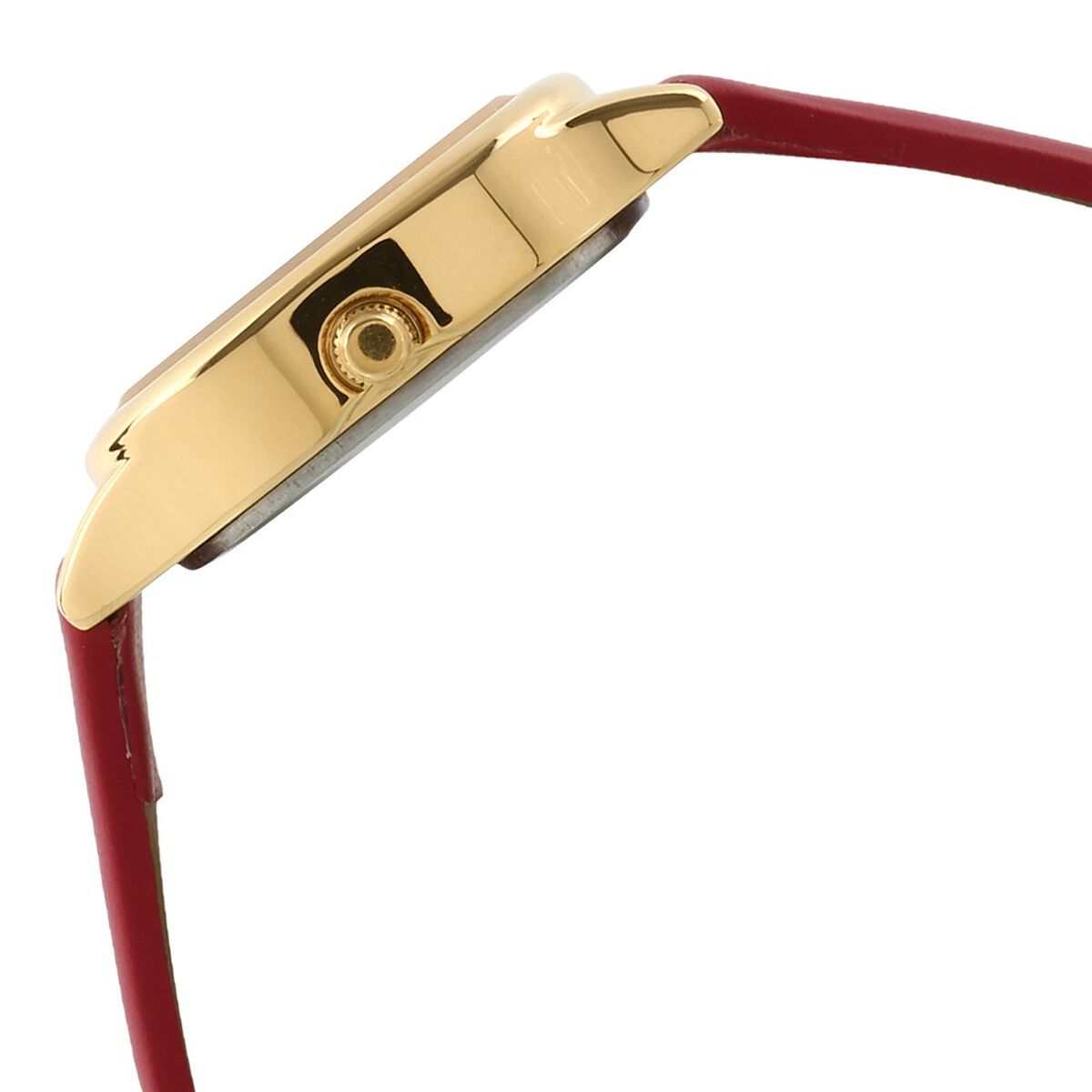 Sonata Quartz Analog Red Dial Leather Strap Watch for Women 3