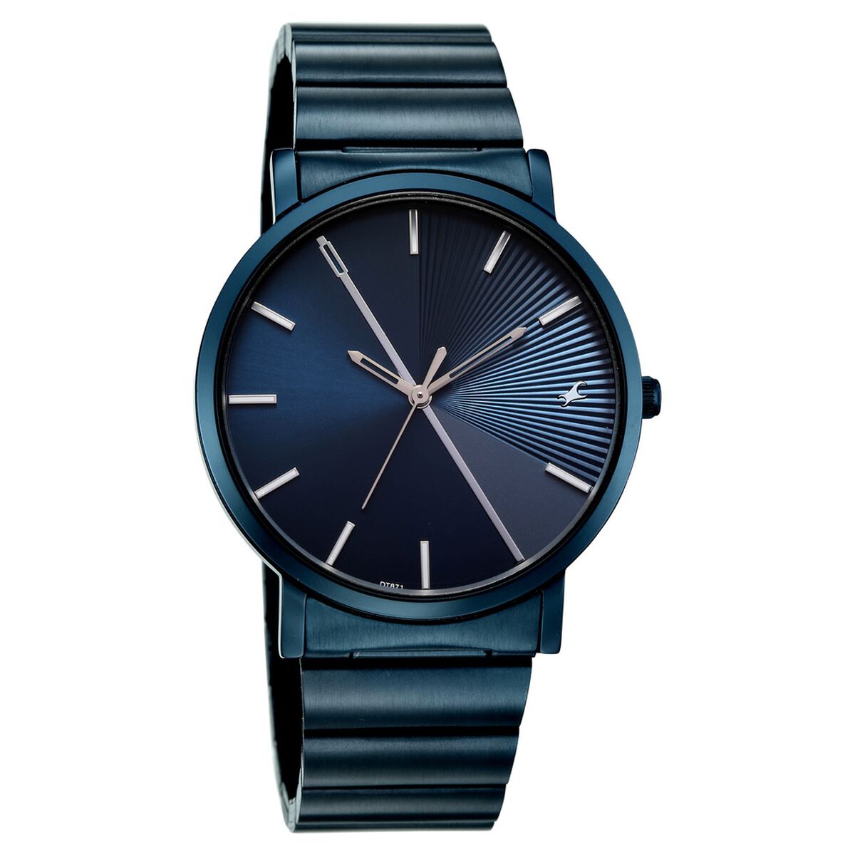 Fastrack 9 to Fine Analog with Blue Dial Metal Strap Watch for Guys 2