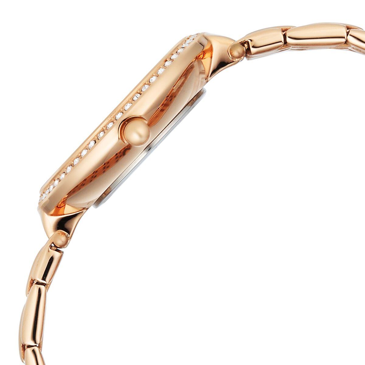 Titan Raga DEC Blaze Quartz Analog Mother of Pearl Dial Rose Gold Metal Strap Watch For Women 5