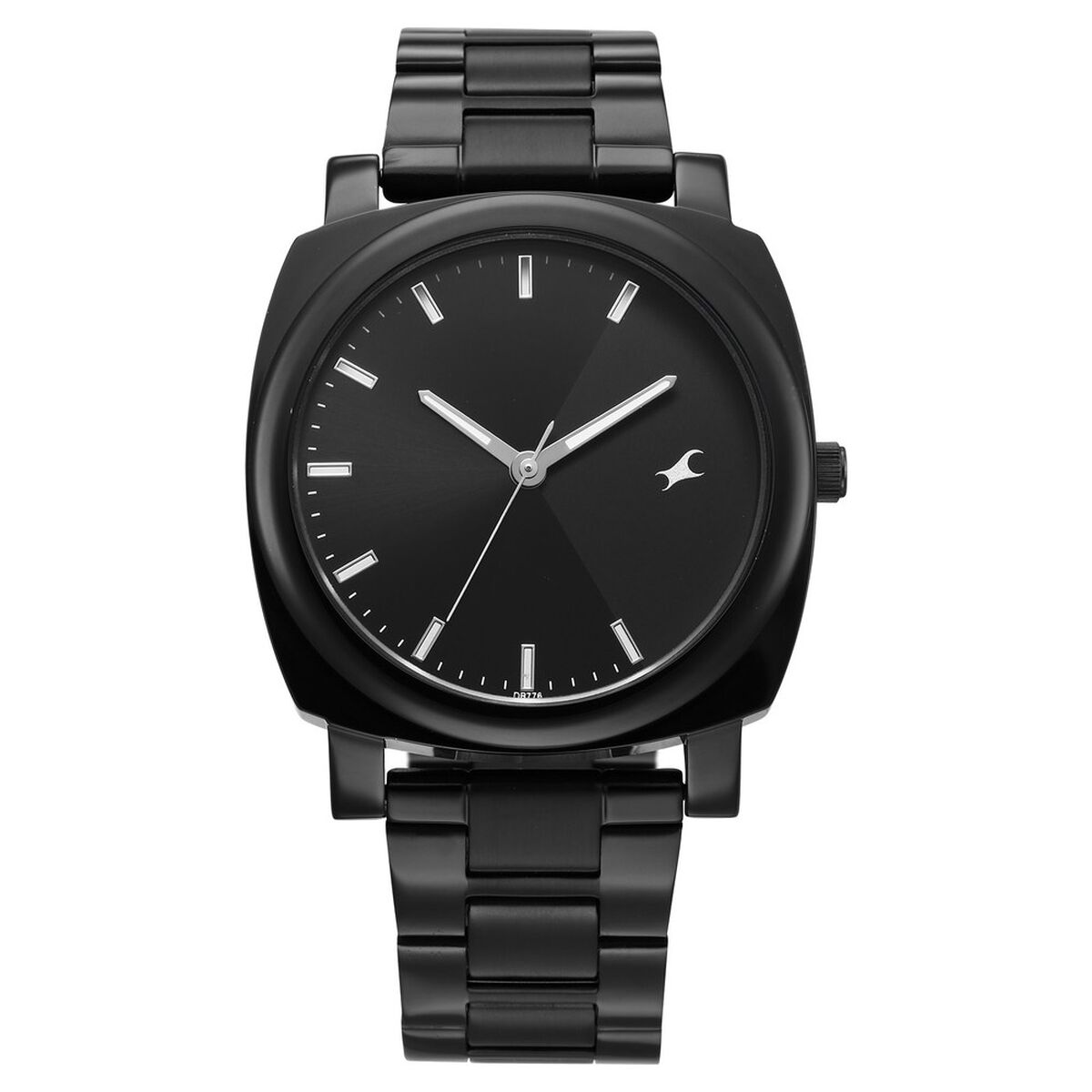Fastrack Stunners X Quartz Analog Black Dial Stainless Steel Strap Watch For Guys 1