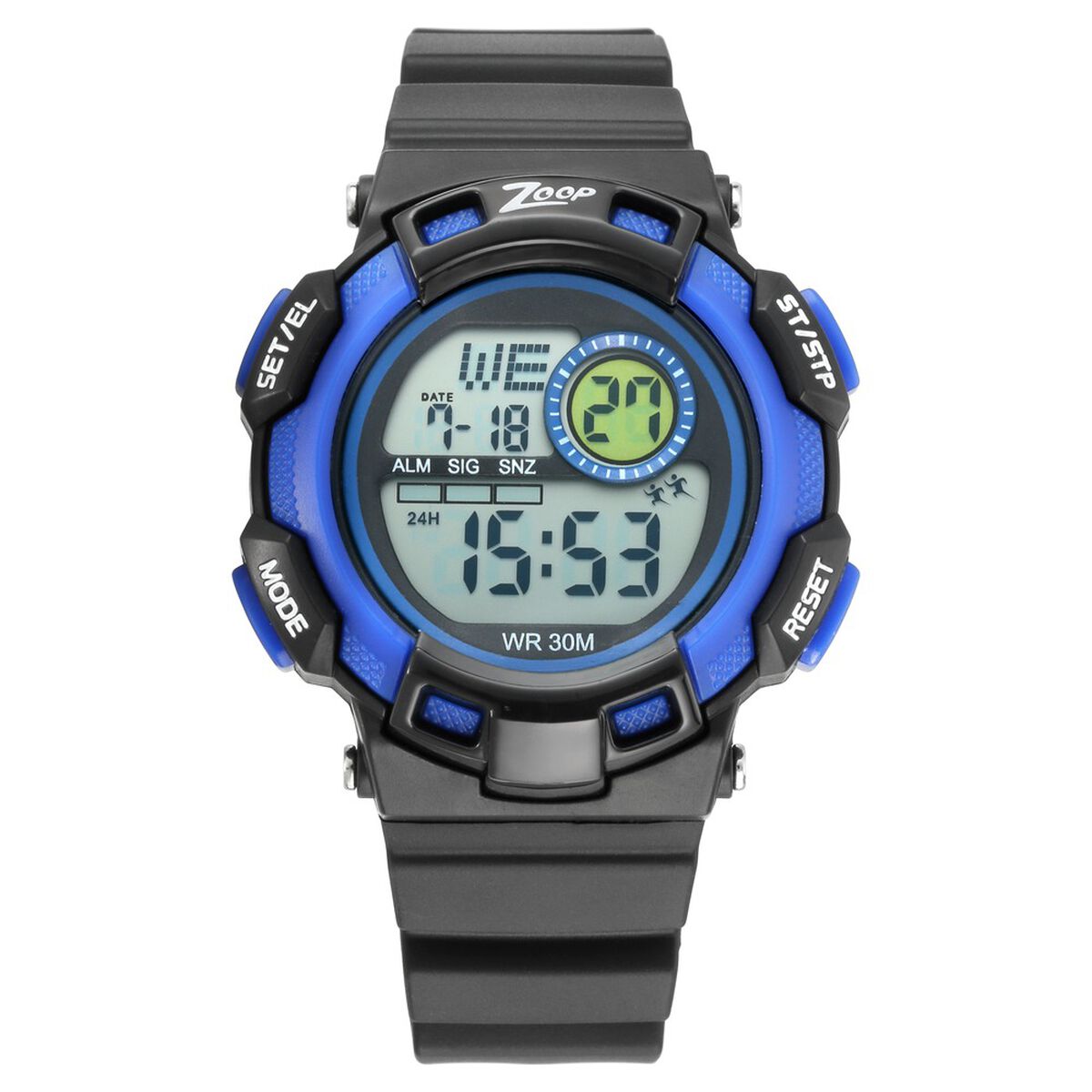 Zoop Digital Watch with Digital Dial & Black Strap for Boys Kids, from House of Titan 1