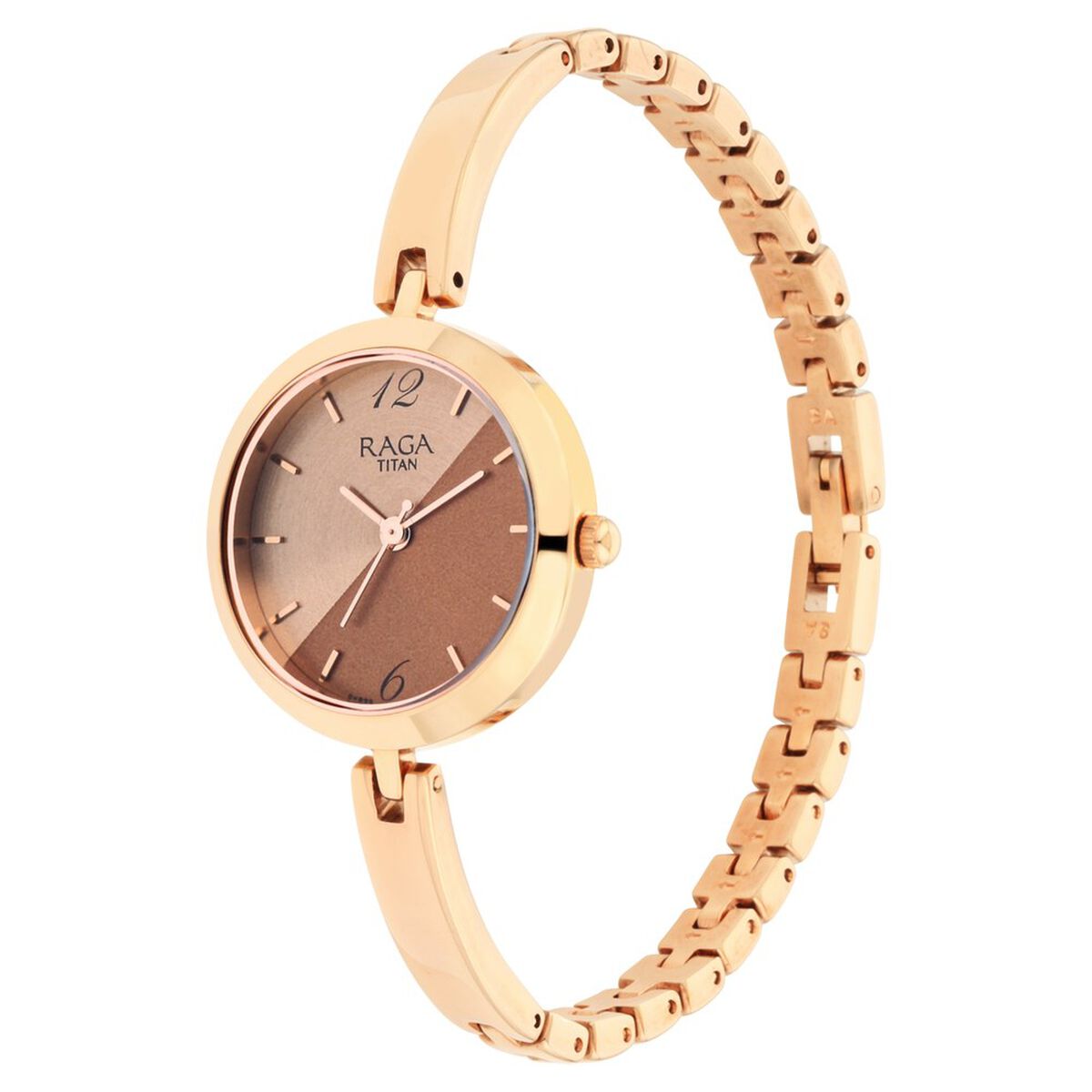 Titan Raga Viva Bicolour Dial Women Watch With Metal Strap 3