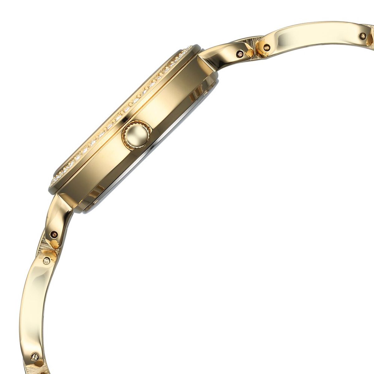 Titan Raga Showstopper Quartz Analog Golden Dial Metal Strap Watch For Women 4
