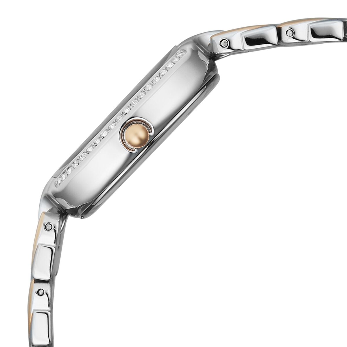 Titan Raga Showstopper Quartz Analog Silver Dial Two Toned Metal Strap Watch For Women 4
