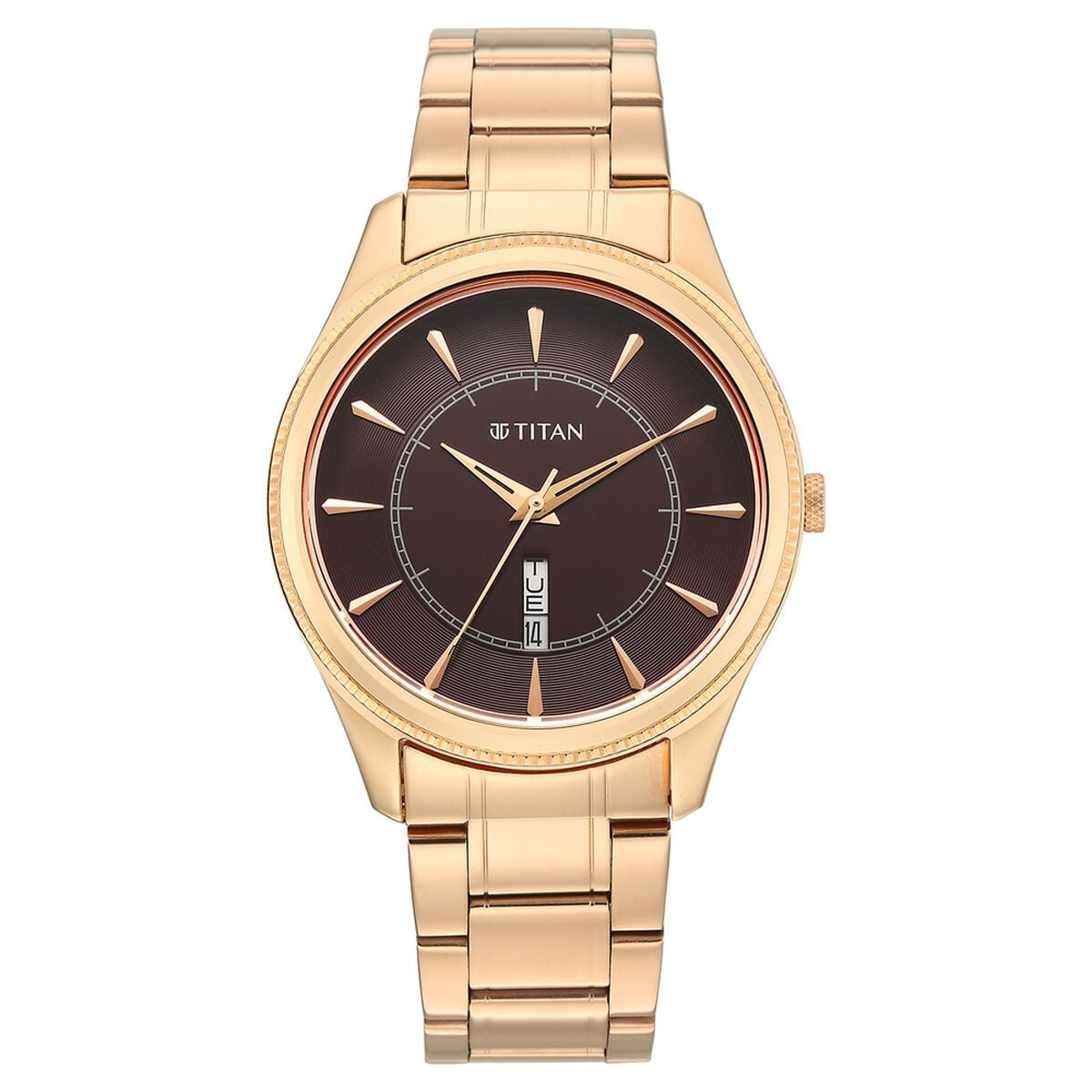 Titan Regalia Allure Classic Day-Date Men's Dress Watch 1