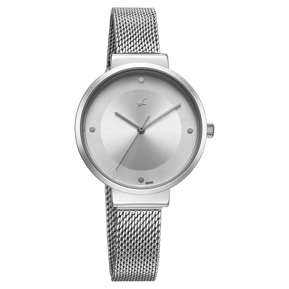 Fastrack Stunners X Quartz Analog Silver Dial Stainless Steel Strap Watch For Girls 2