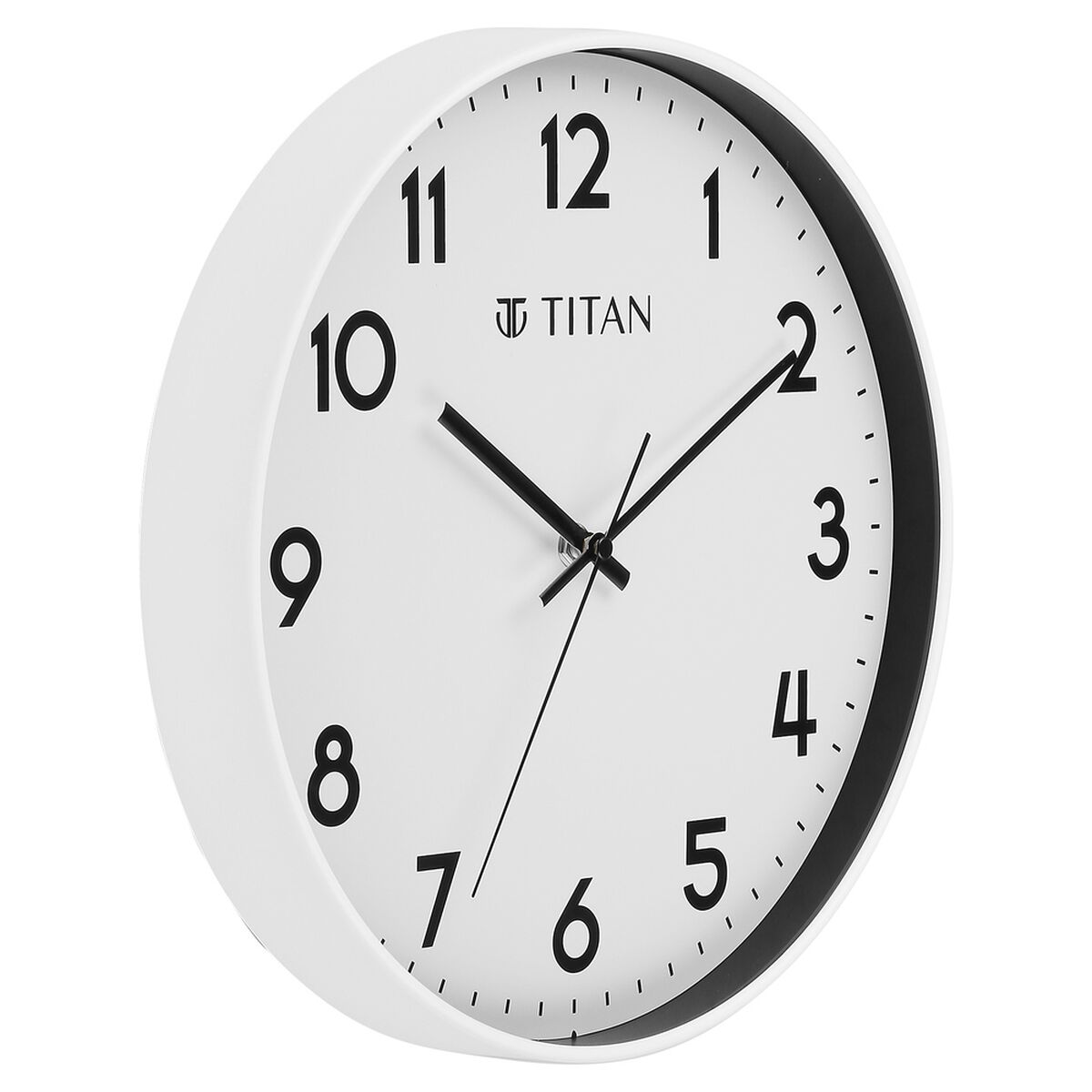 Titan Wall Clock - White faced Silent Wall Clock for Modern Homes - Decorative Wall Decor  - 30 CM Dial Size Small 2