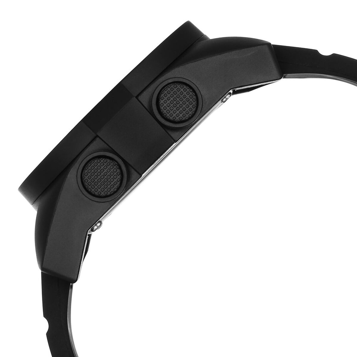 Fastrack StreetStyle Digital Black Dial Black Silicone Strap Watch For Guys 4