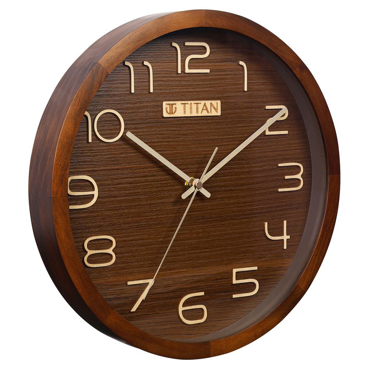 Titan Classic Wooden Wall Clock (30cm x 30cm) 3
