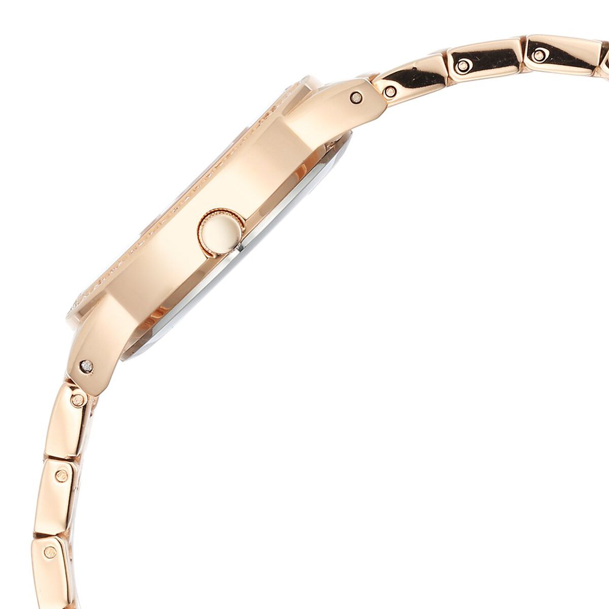 Titan Raga Showstopper Quartz Analog Pink Round Dial Rose Gold Metal Strap Watch For Women 4