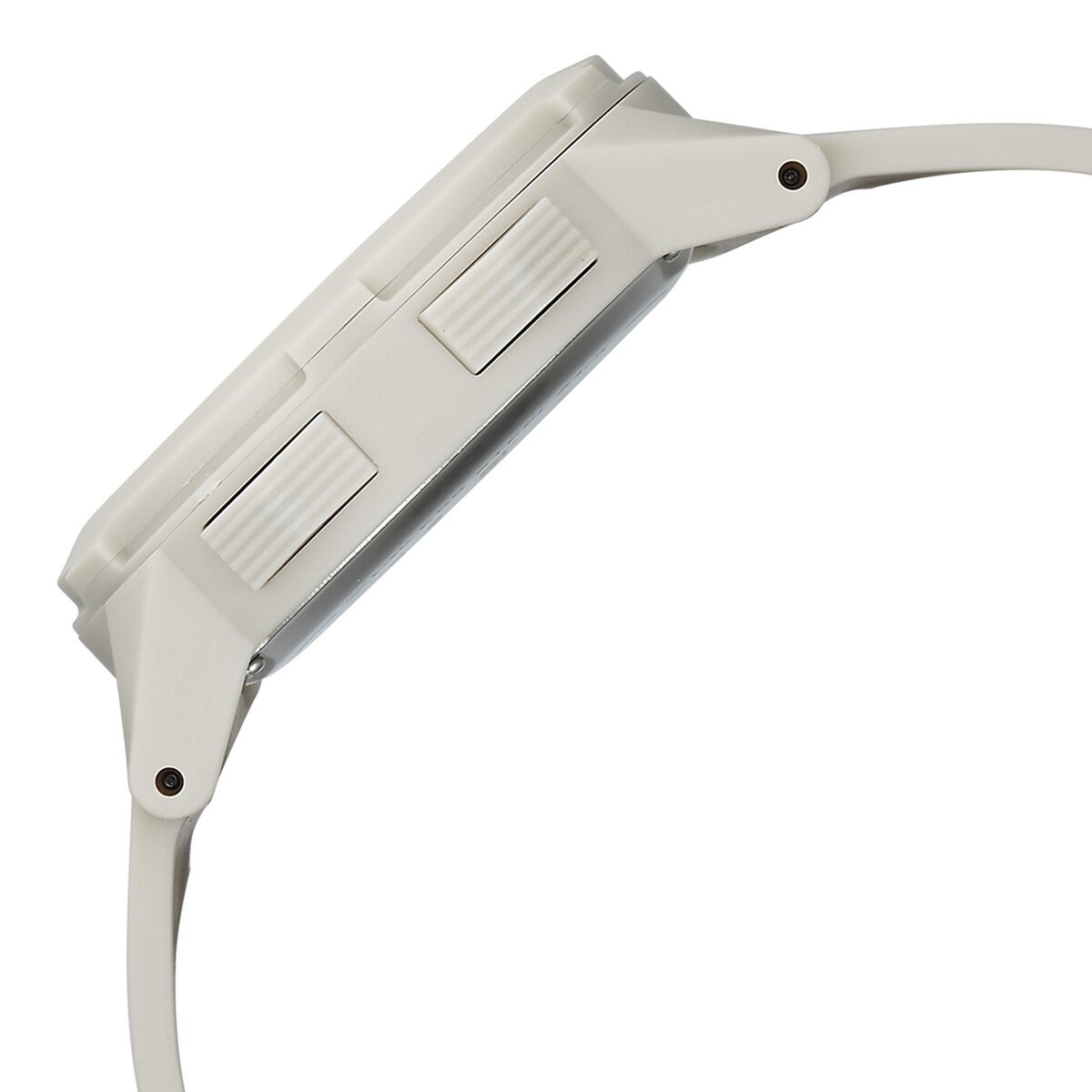 Fastrack Streetstyle Digital Dial Beige Polyether Strap Watch For Unisex 5