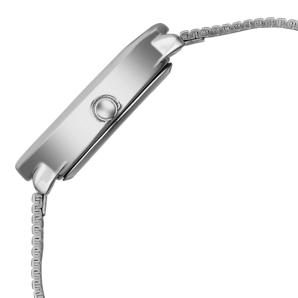 Vyb Runway By Fastrack Quartz Analog Green Dial Silver Stainless Steel Strap Watch For Girls 5
