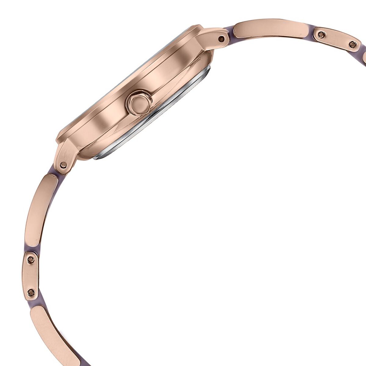 Sonata Wedding Edit Quartz Analog Pink Dial Stainless Steel With Acetate Strap Watch For Women 5