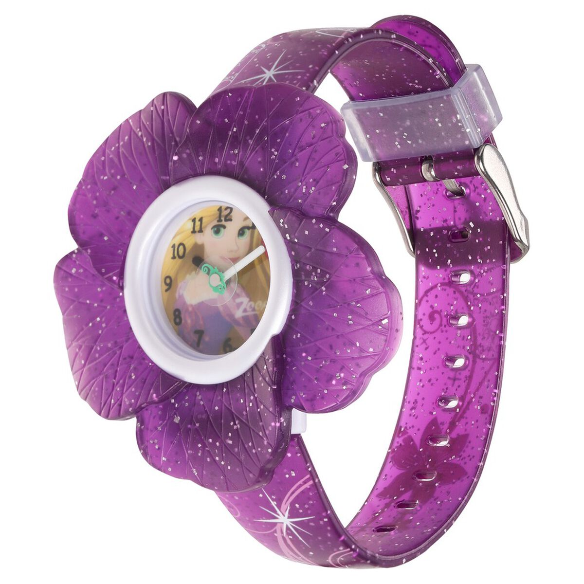 Zoop Disney Princess Analog Watch with Purple Dial & Multicoloured Strap for Girls Kids, from House of Titan 3