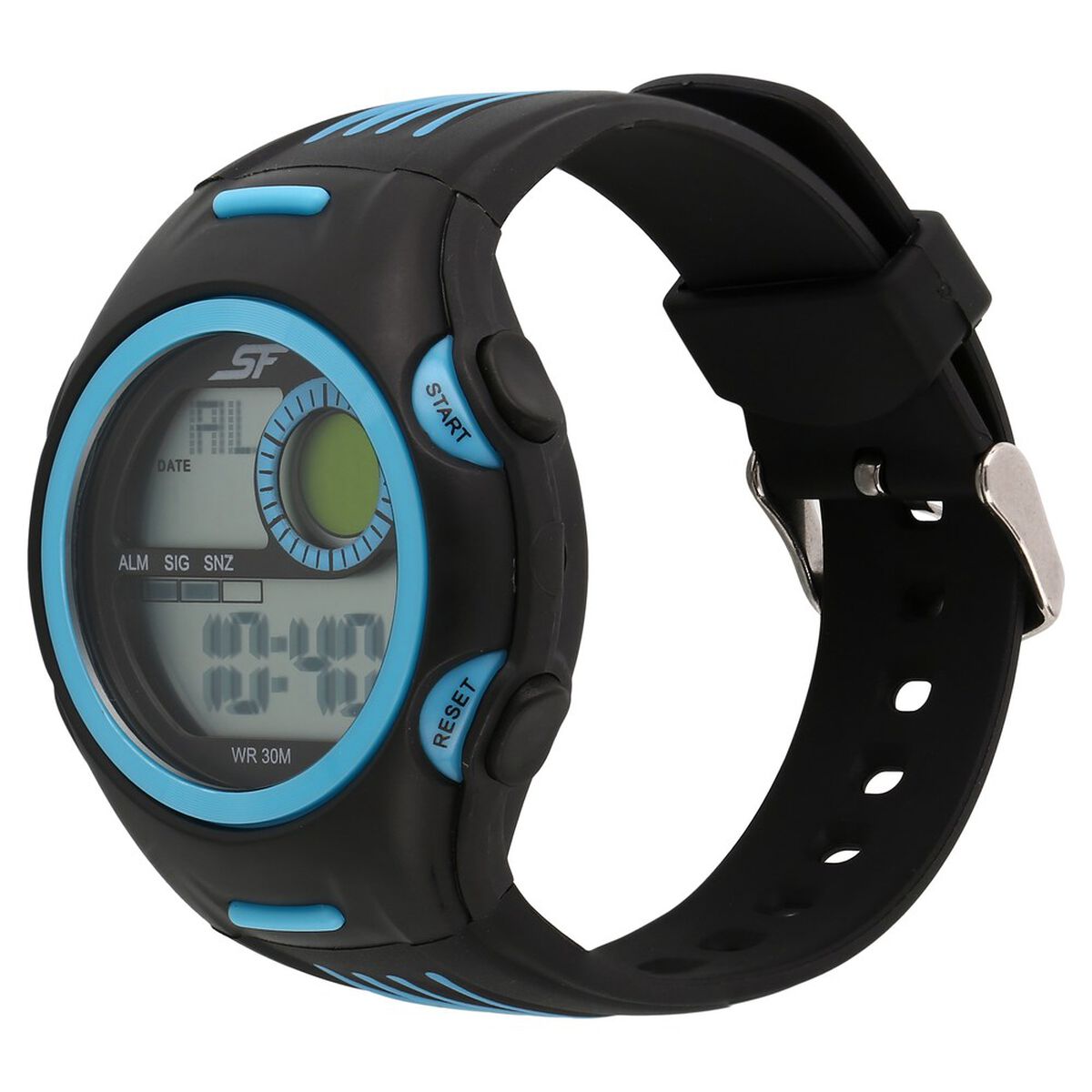 SF Super Fibre Digital Dial Plastic Strap Watch for Men 2