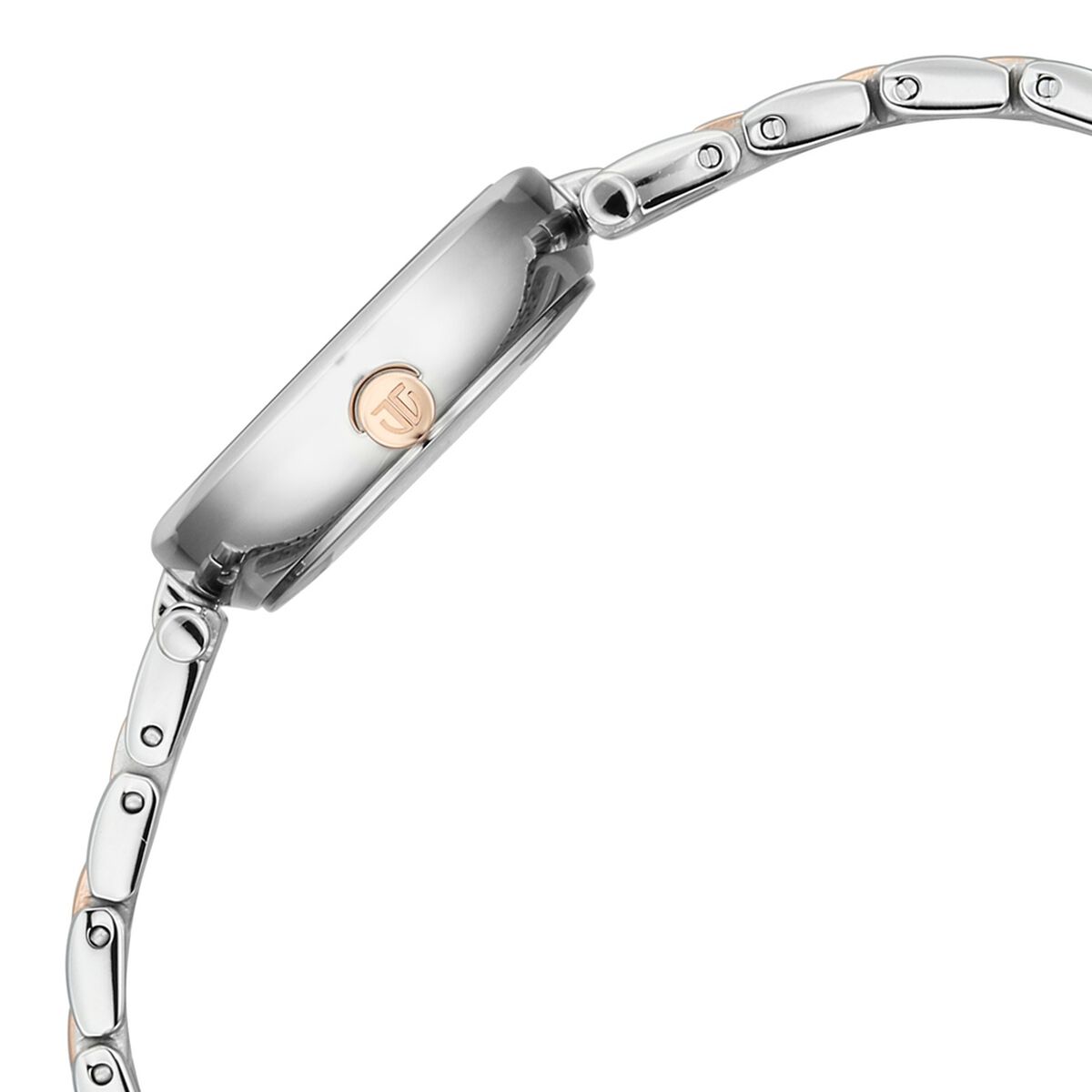 Titan Workday Edit Quartz Analog Pink Dial Two Toned Stainless Steel Strap Watch For Women 5