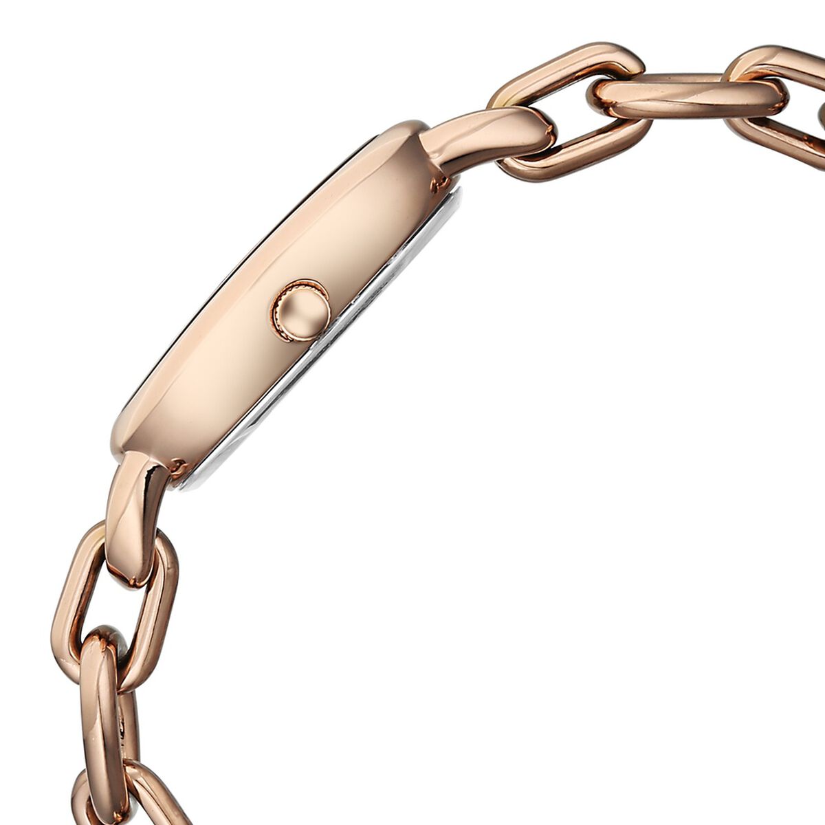 Vyb Manifester By Fastrack Quartz Analog Brown Dial Rose Gold Metal Strap Watch For Girls 5