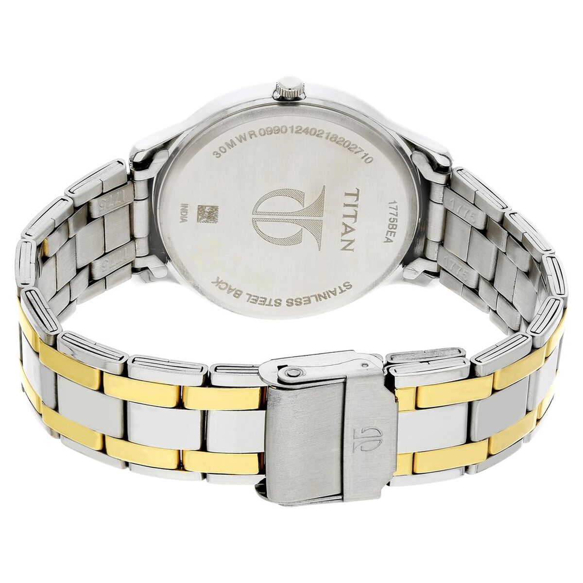 Titan Analog with Date Dial Stainless Steel Strap watch for Men 5