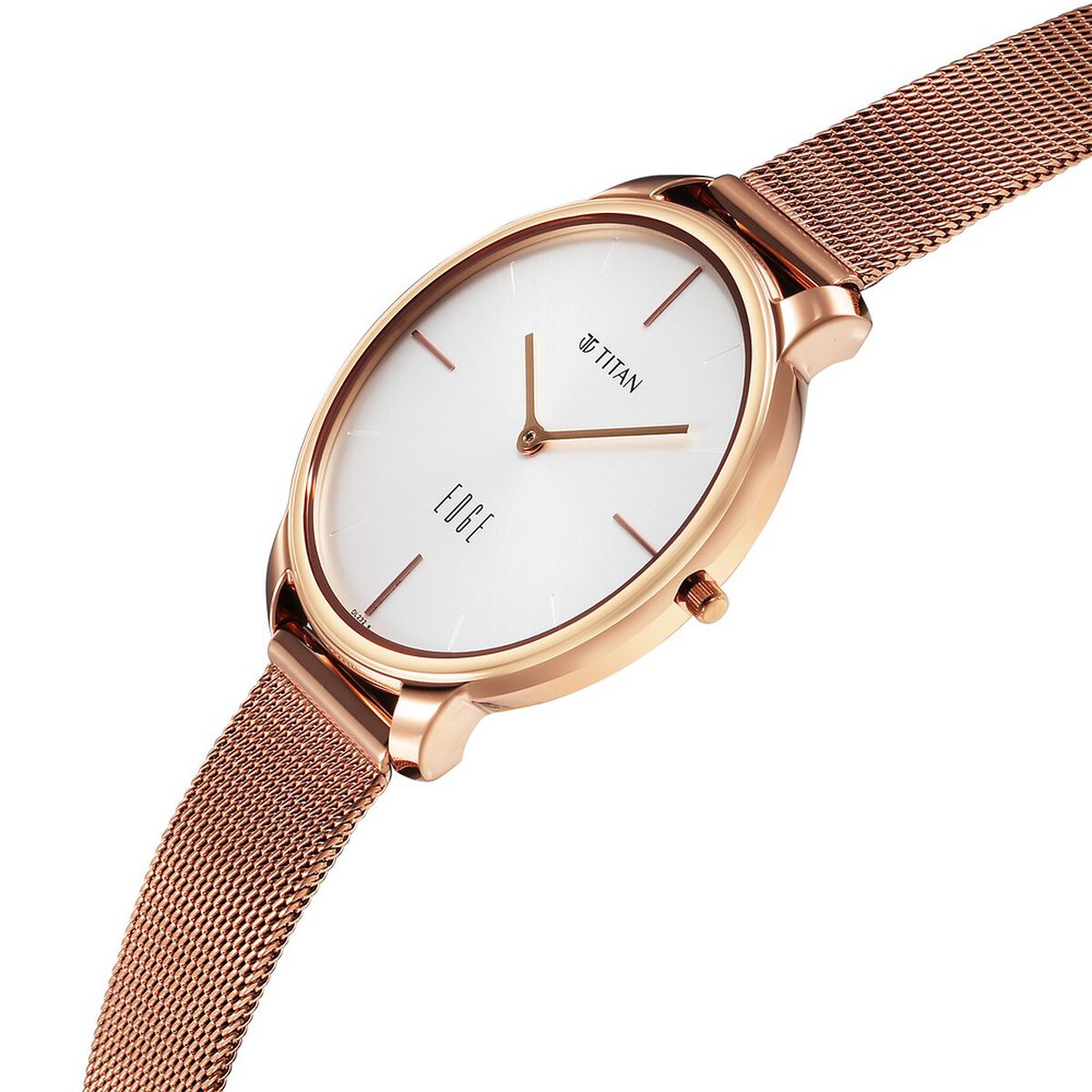Titan Edge White Dial Analog Stainless Steel Strap watch for Women 2