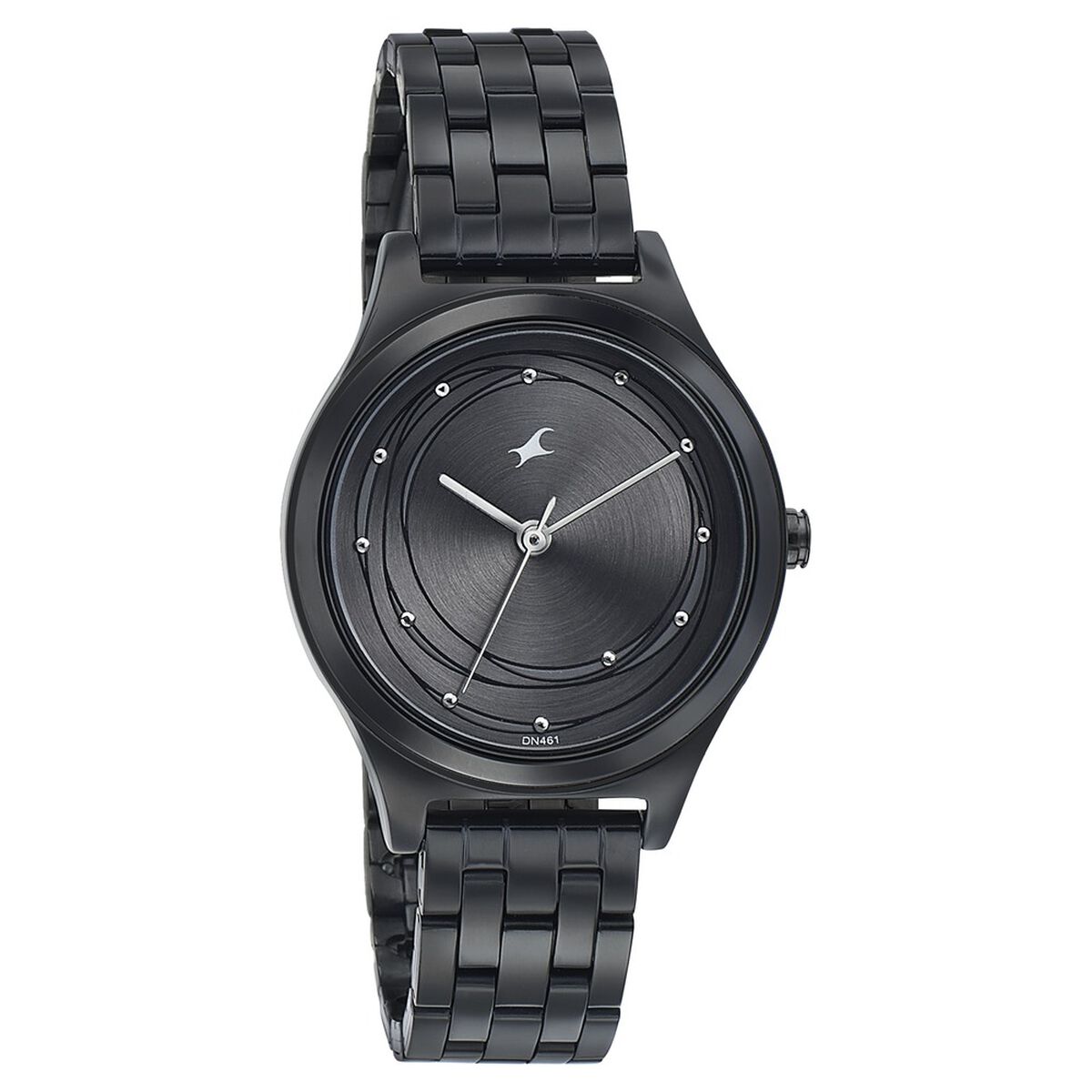Fastrack Style Up Grey Dial Stainless Steel Strap Watch for Girls 1