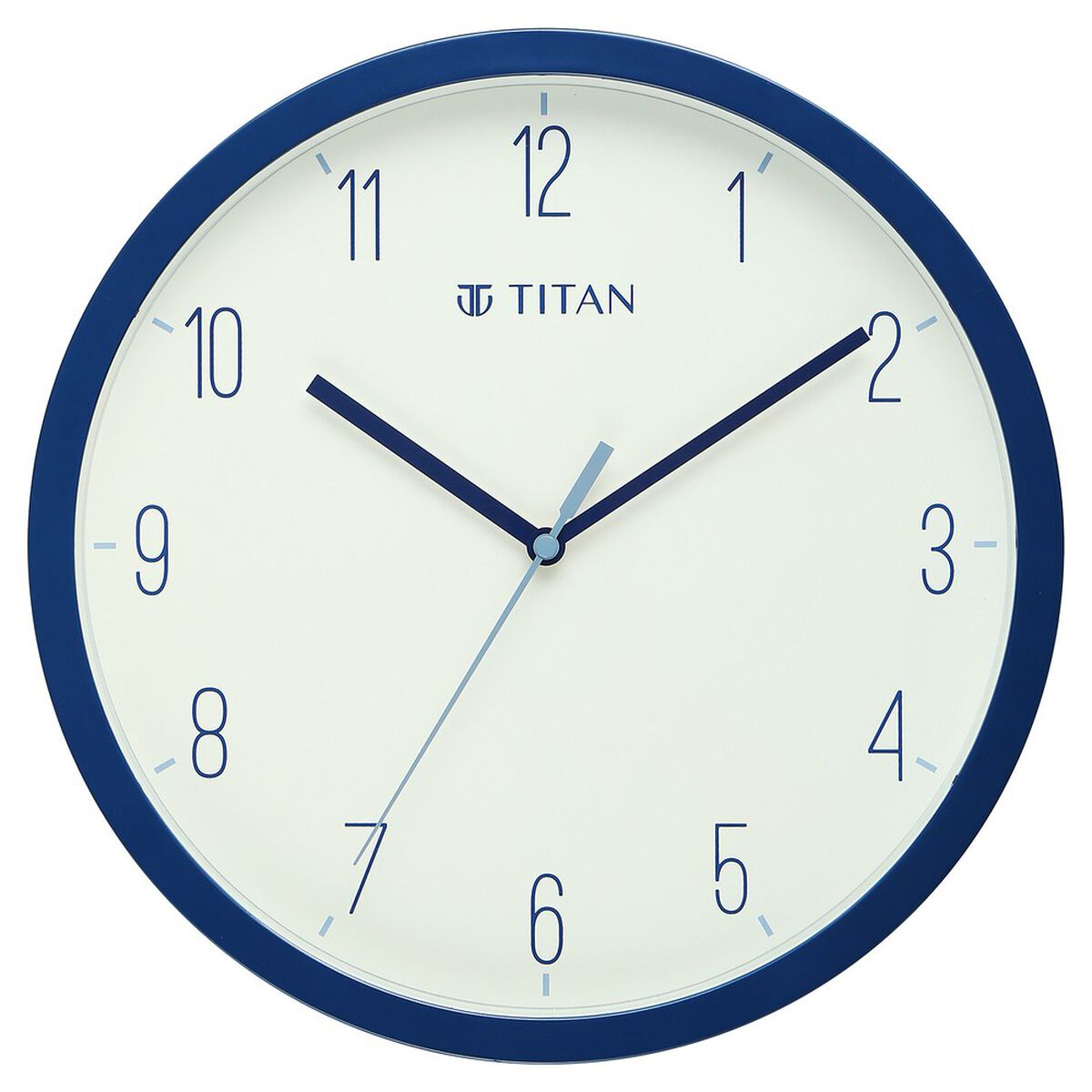 Titan Contemporary Colours Wall Clock - Blue 32 cm x 32 cm (Medium) 2