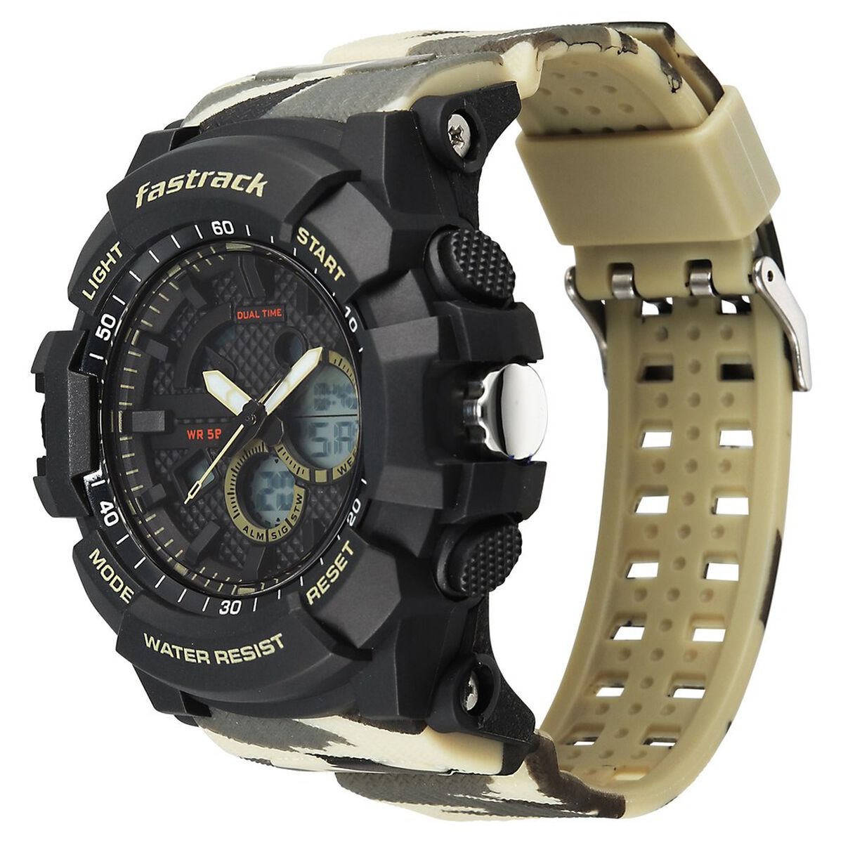 Fastrack Streetstyle Ana Digi watch with Camoflage look for Guys 5