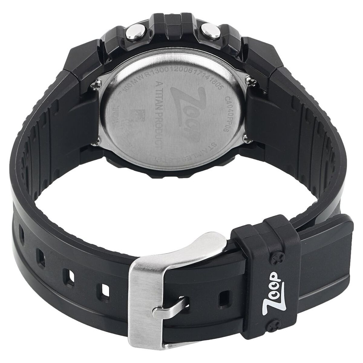 Zoop Digital Watch with Digital Dial & Black Strap for Boys Kids, from House of Titan 4