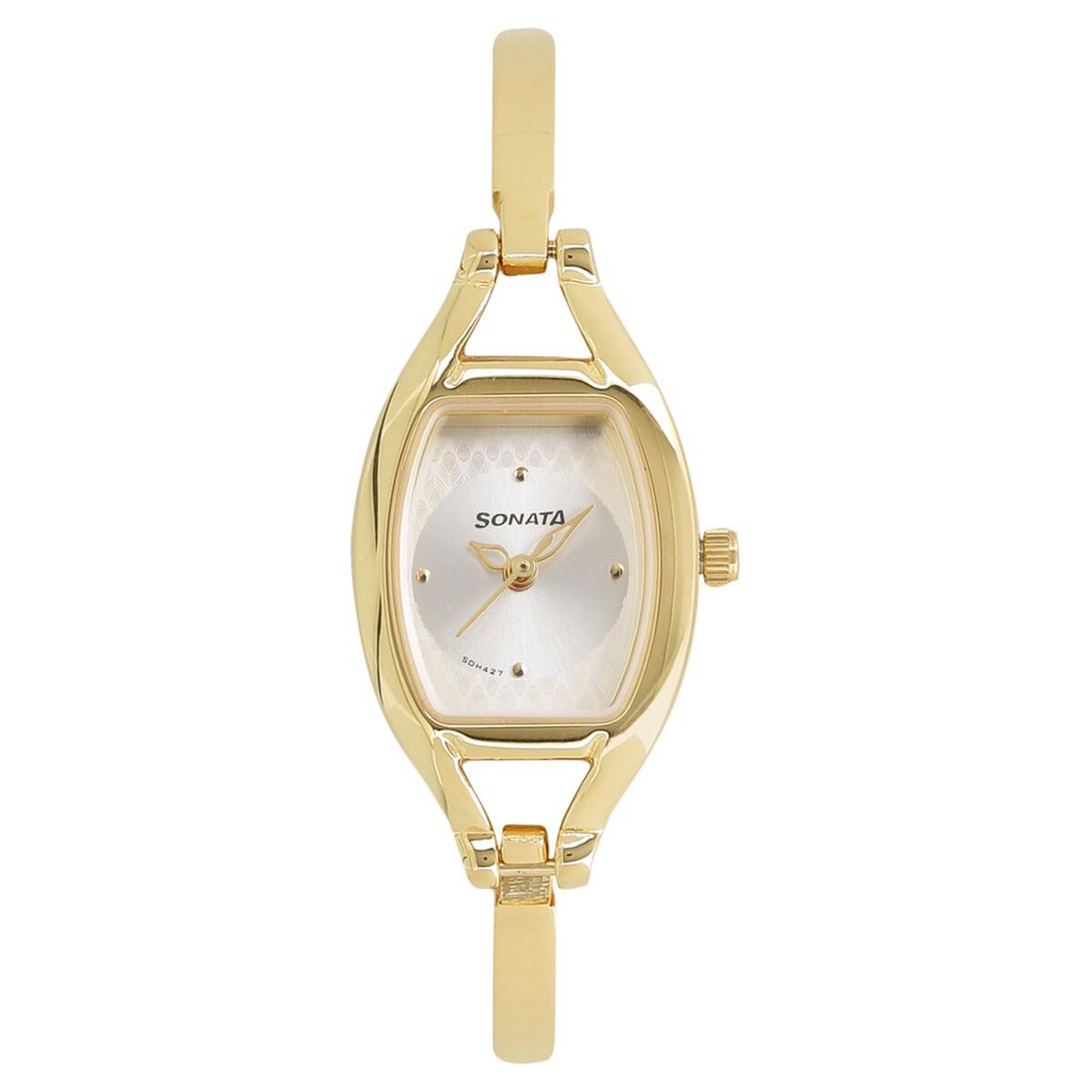 Sonata Pankh Silver Dial Women Watch With Metal Strap 1