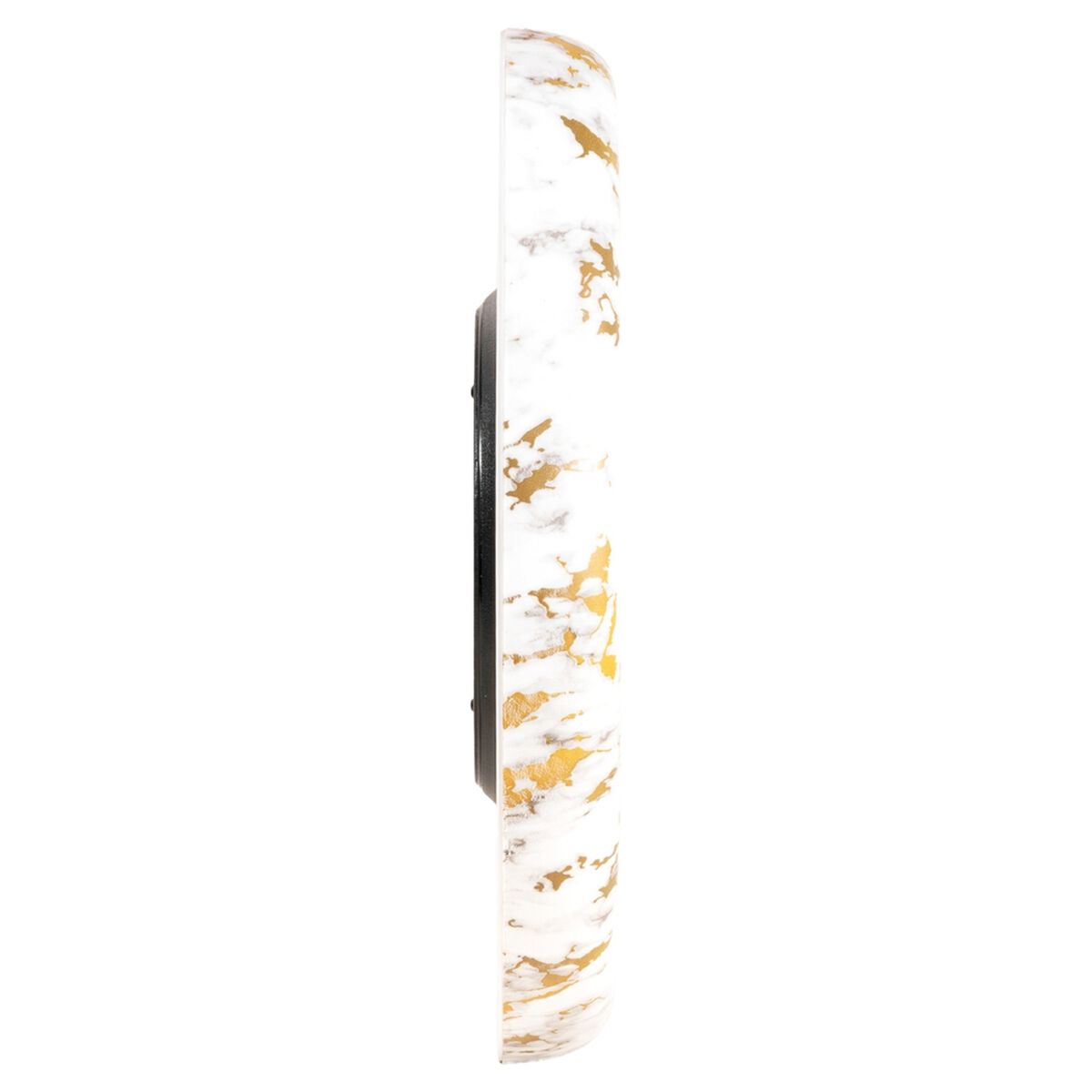 Titan White Marble Dial Wall Clock with 3D Project Numerals & Silent Sweep - 35.5 cm x 35.5 cm x 5 cm (Medium) 4