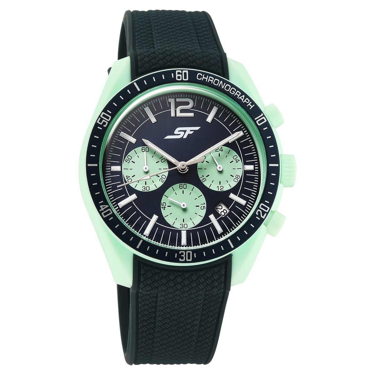 SF Genesis Bold Chronograph Watch for Men with Blue Strap 1