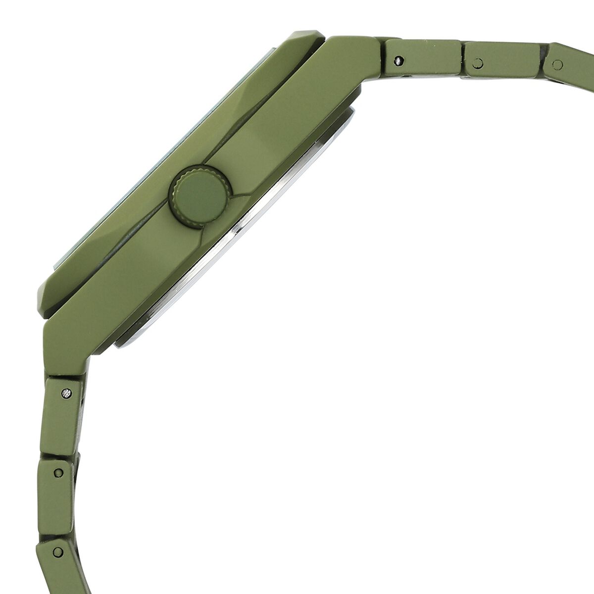 Vyb Hustler By Fastrack Quartz Analog Green Dial Metal Strap Watch For Guys 5