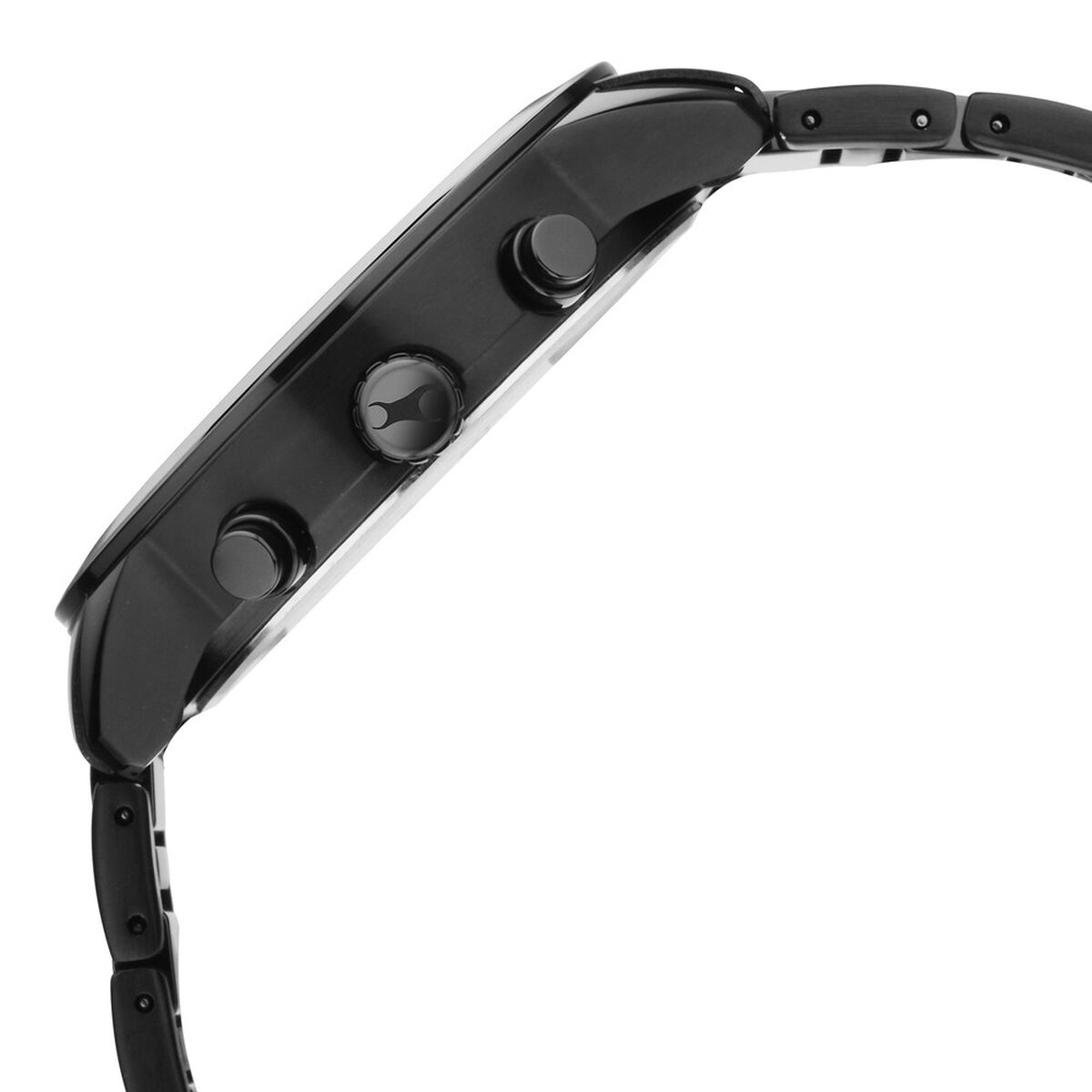 Fastrack Cerame Quartz Multifunction Black Dial Steel & Ceramic Strap Watch for Guys 5