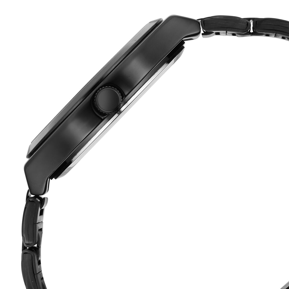 Vyb Horizon By Fastrack Quartz Analog Black Dial Black Stainless Steel Strap Watch For Guys 5