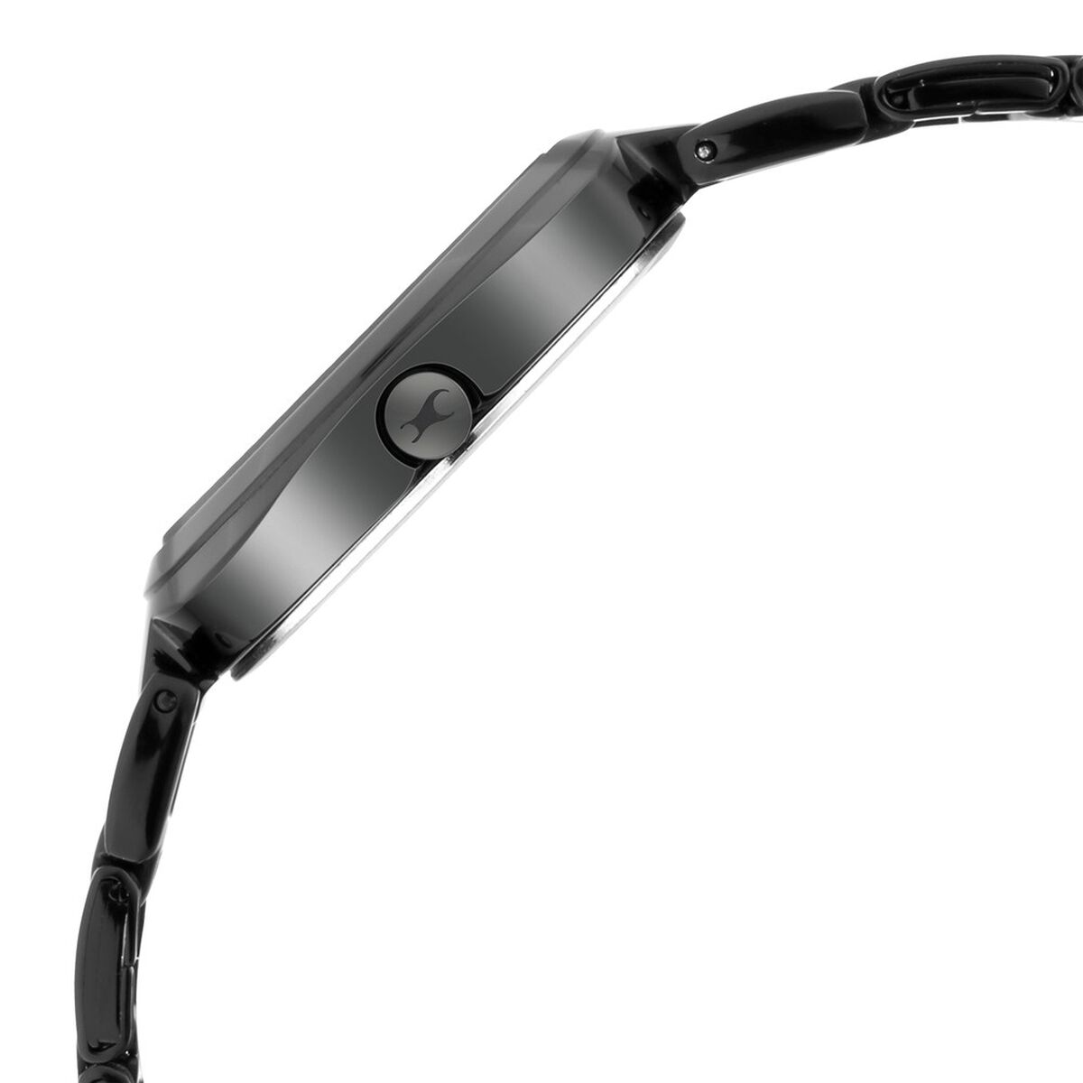 Fastrack Stunners Quartz Analog Black Dial Metal Strap Watch for Girls 5