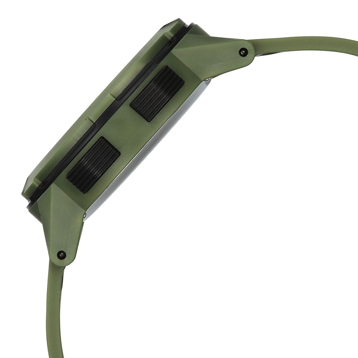 Fastrack Streetstyle Digital Dial Green Polyether Strap Watch For Unisex 5