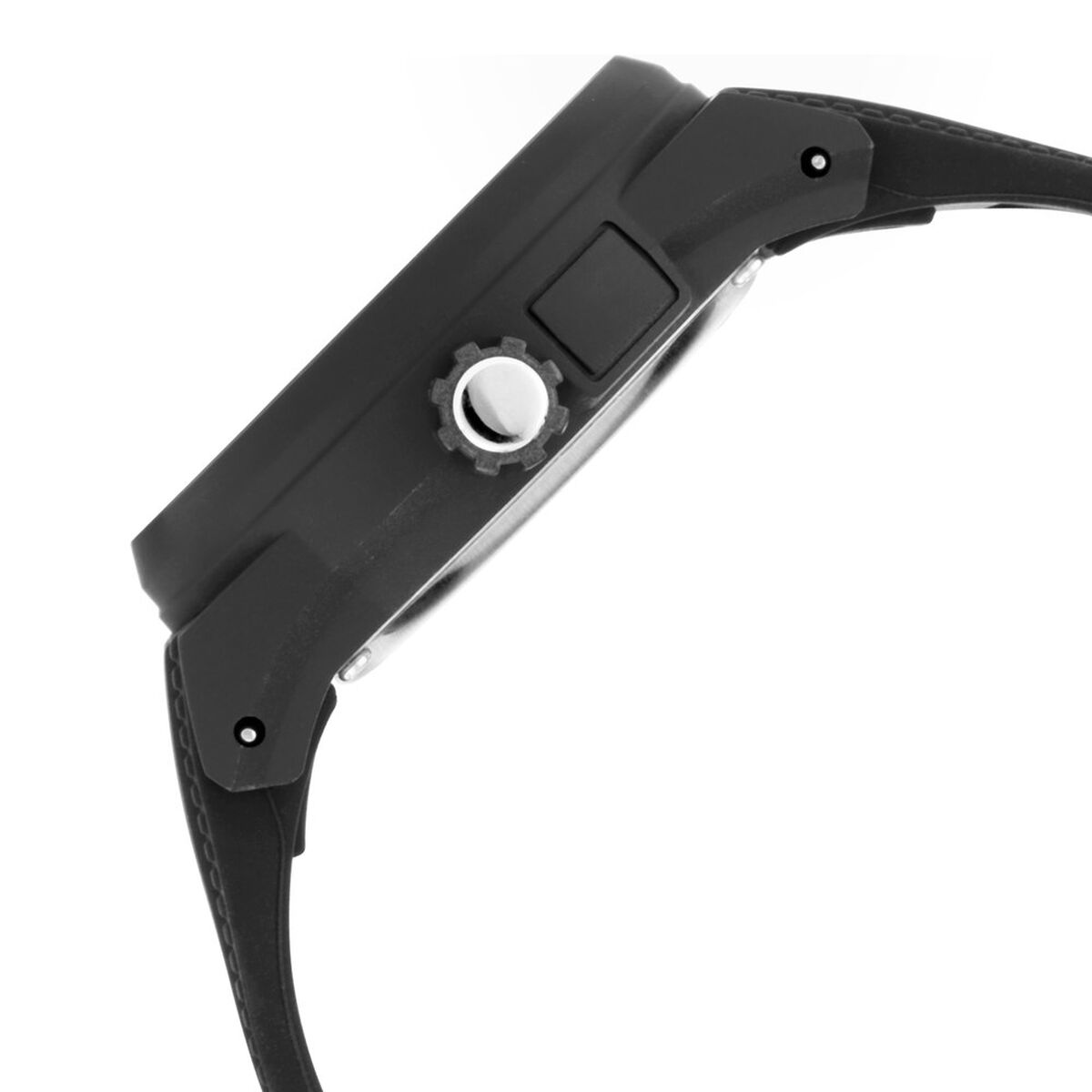 Fastrack Trendies Quartz Analog Black Dial Silicone Strap Watch for Guys 5