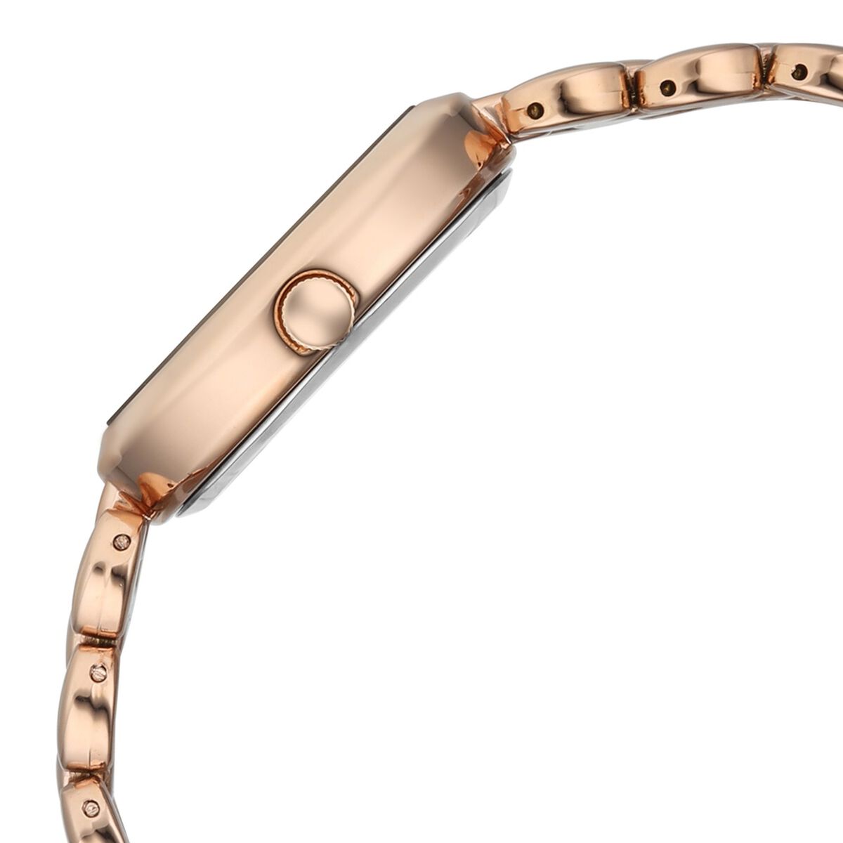 Vyb Enigma By Fastrack Quartz Analog Rose Gold Dial Rose Gold Metal Strap Watch For Girls 4