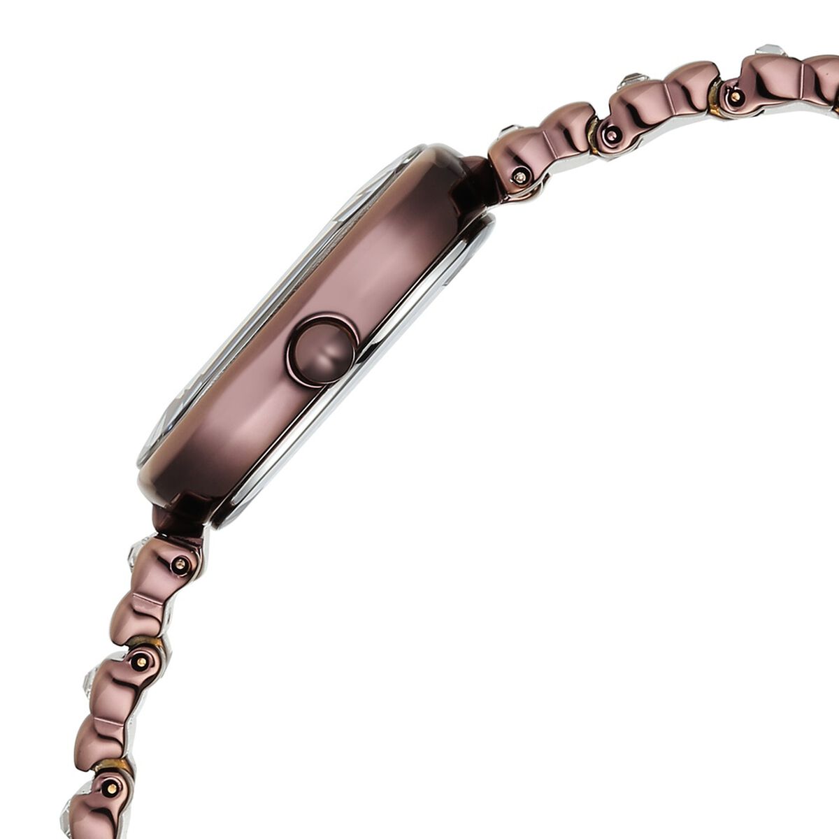 Titan Raga Glimmers Quartz Analog Brown Mother Of Pearl Dial Brown Metal Strap Watch For Women 5