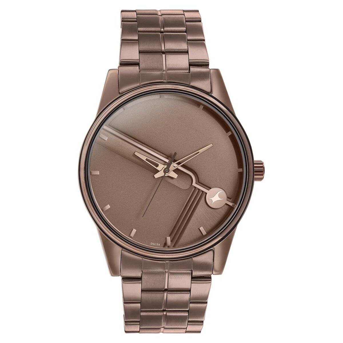 Fastrack Stunners Quartz Analog Brown Dial Stainless Steel Strap Watch for Guys 1