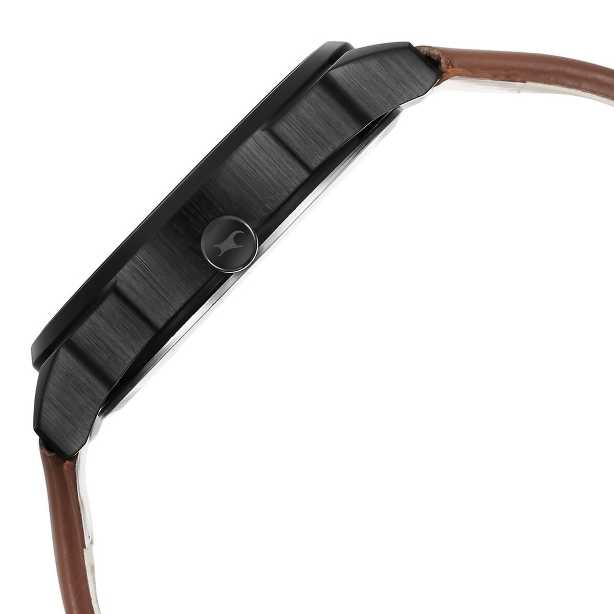 Fastrack After Dark Brown Dial Leather Strap Watch for Guys 5