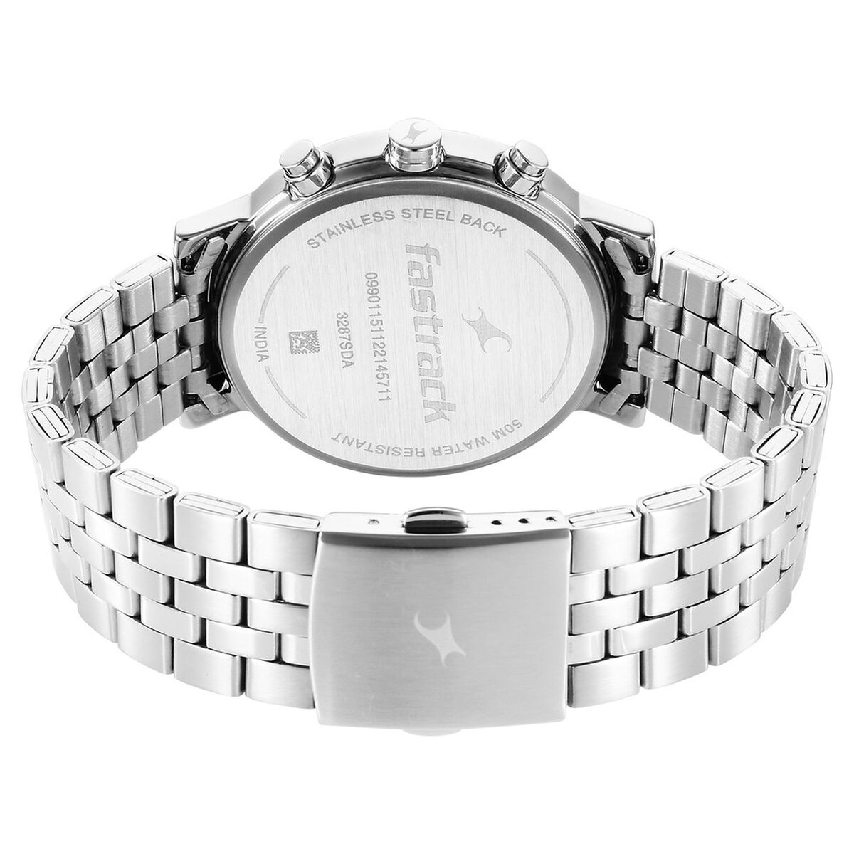 Fastrack Tick Tock White Dial Watch for Guys 5