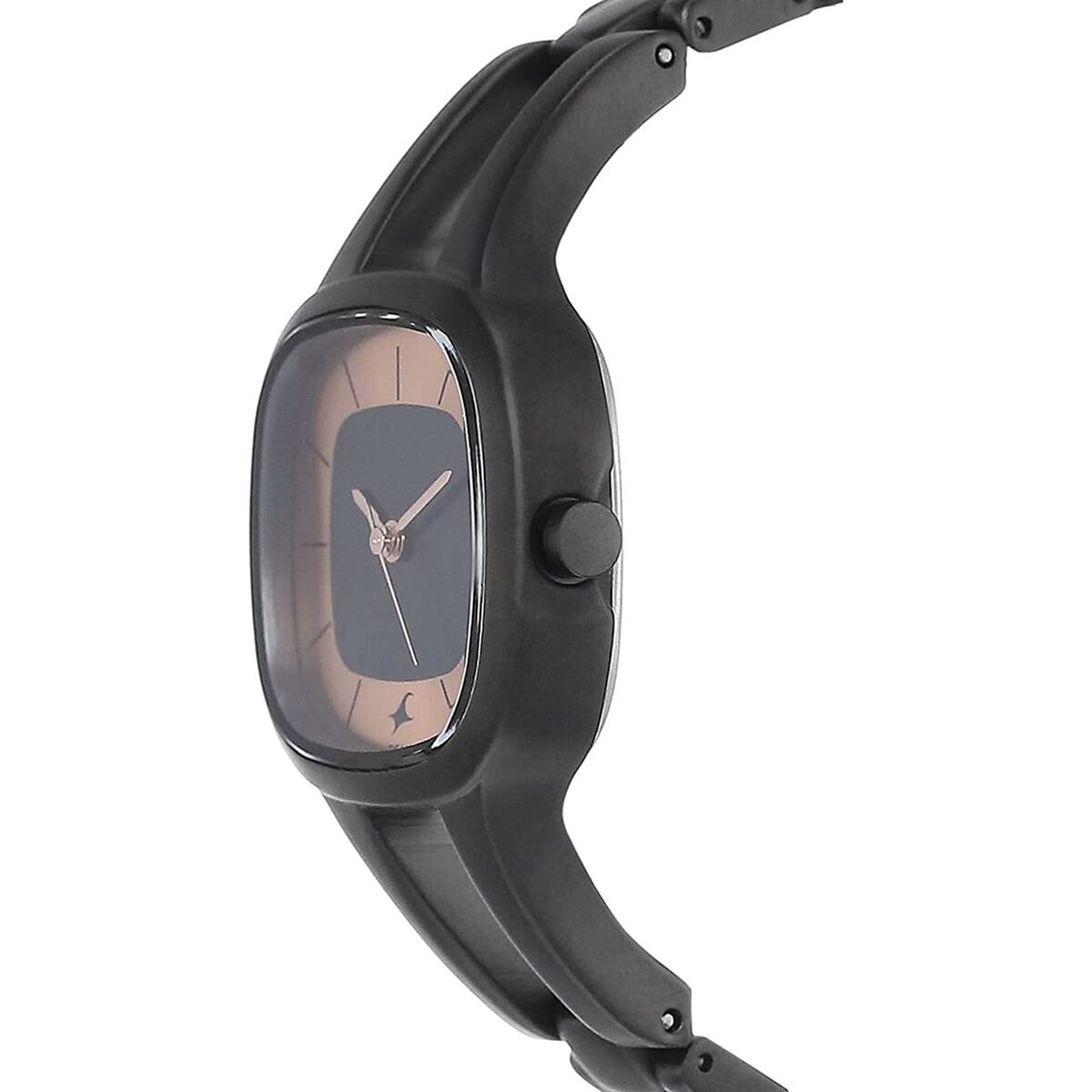 Fastrack Quartz Analog Grey Dial Metal Strap Watch for Girls 5