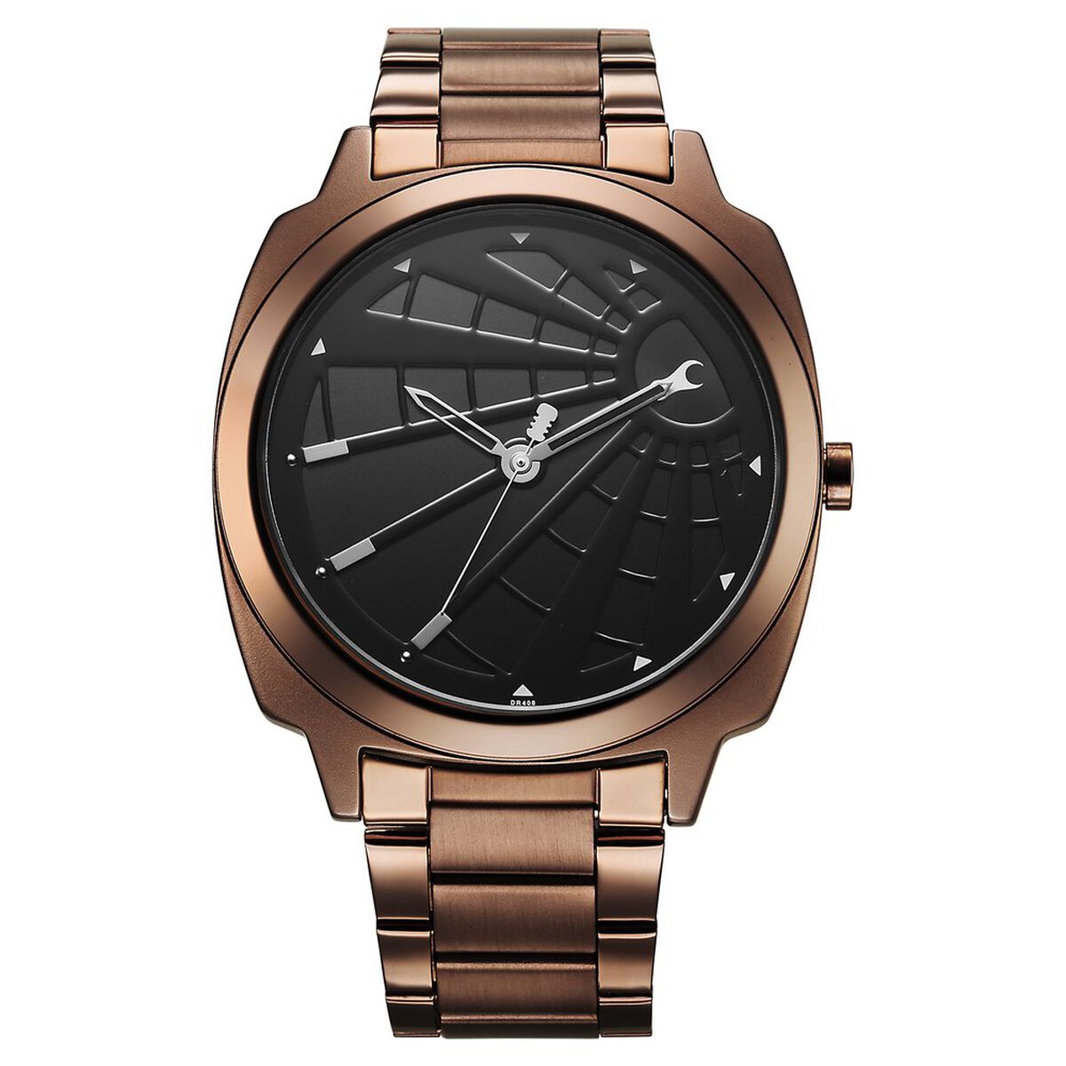 Fastrack Groove Quartz Analog Black Dial Guys Stainless Steel Watch 2