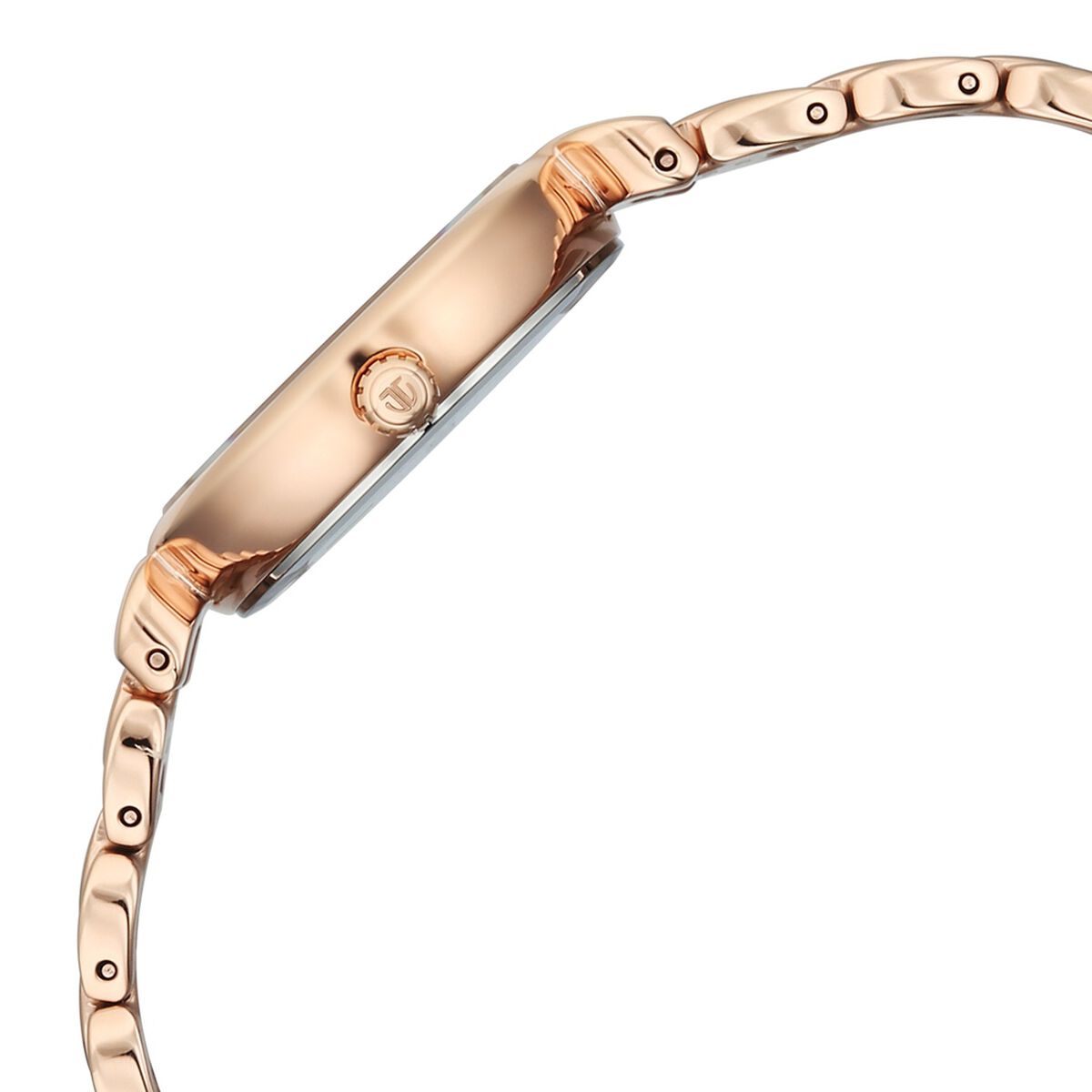 Titan Workday Edit Quartz Analog Mother Of Pearl Dial Rose Gold Stainless Steel Strap Watch For Women 5