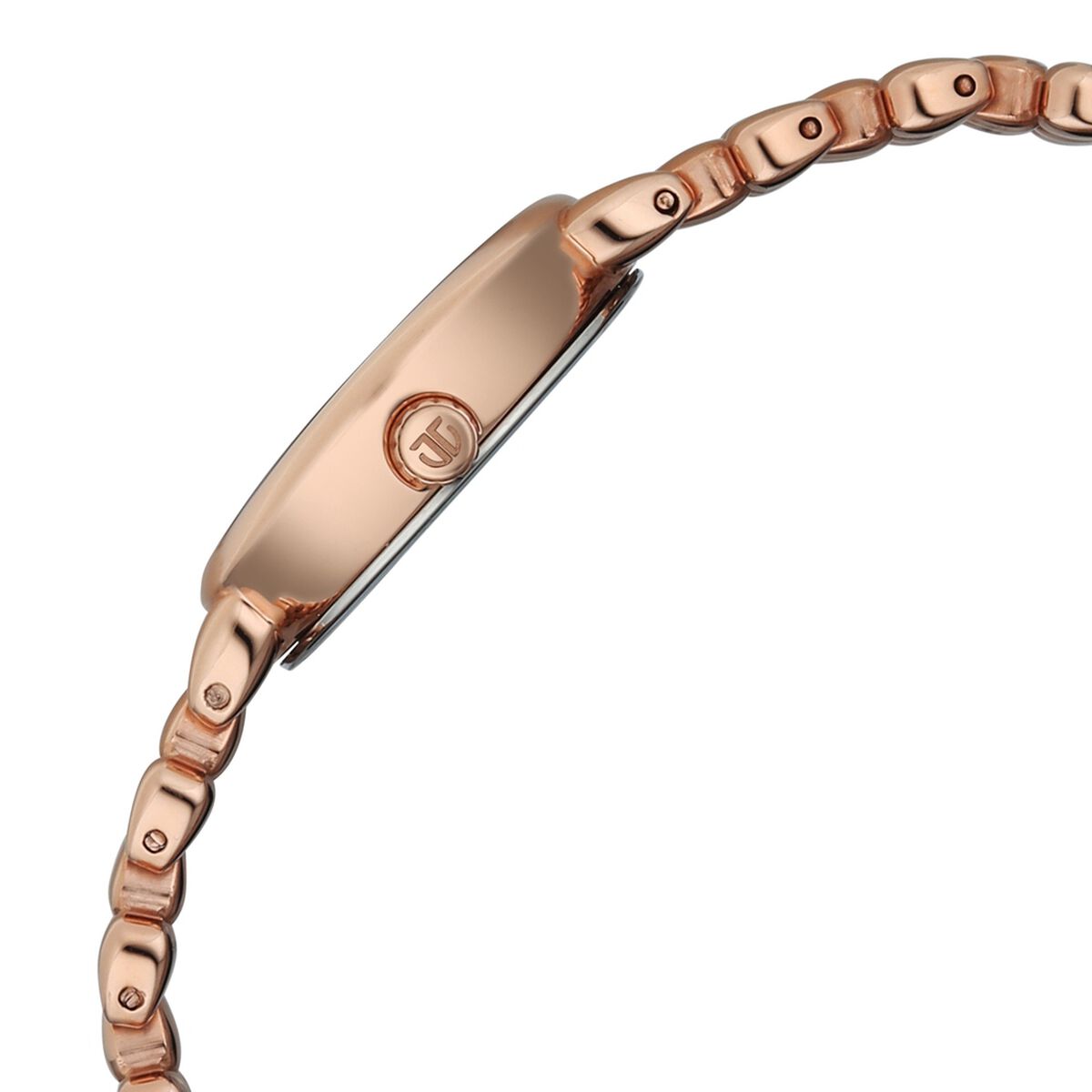 Titan Purple Serein Quartz Analog Rose Gold Dial Rose Gold Metal Strap Watch For Women 5